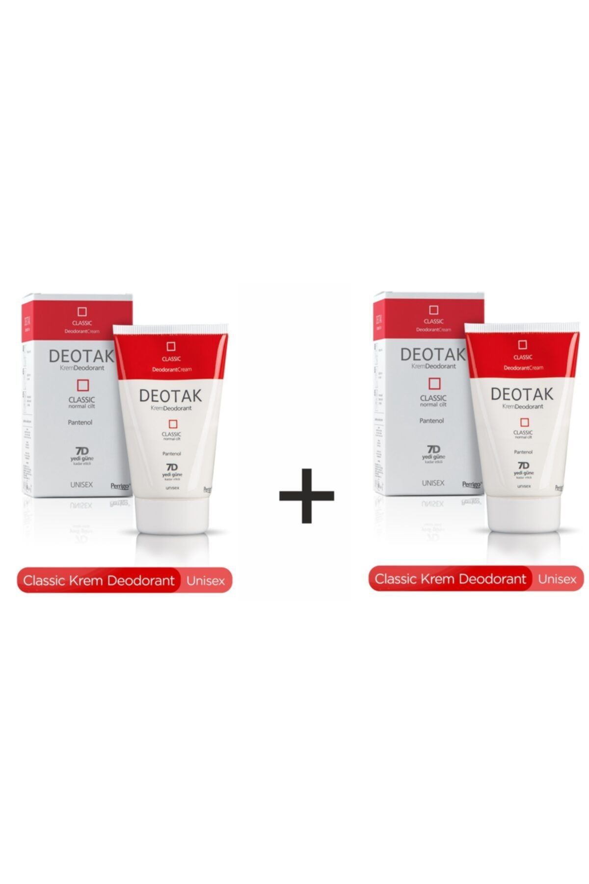 Deotak Classic Krem Deodorant 35 Ml 2 Adet
