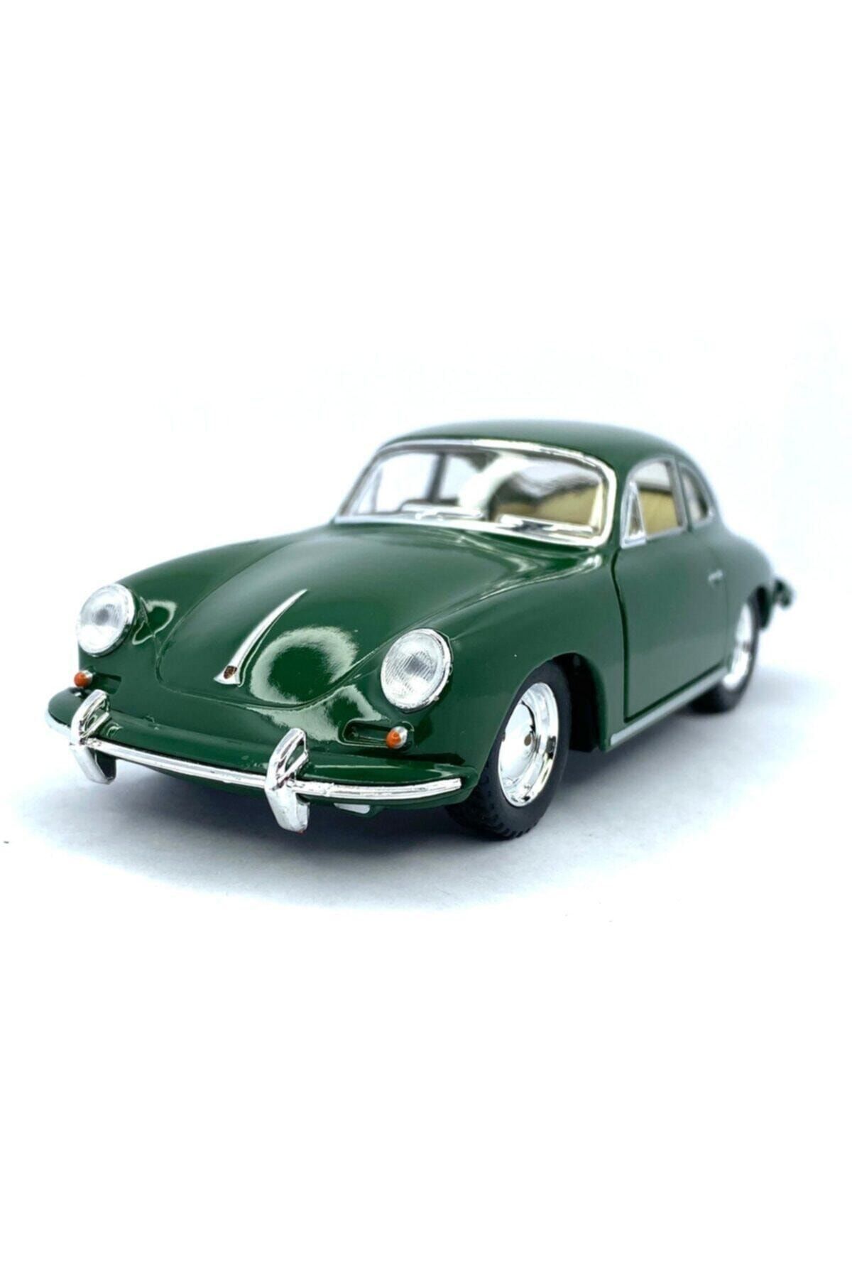 Kinsmart Porsche 356 B Carrera 2 - Çek Bırak 5inch. Lisanslı Model Araba, Oyuncak Araba 1:32