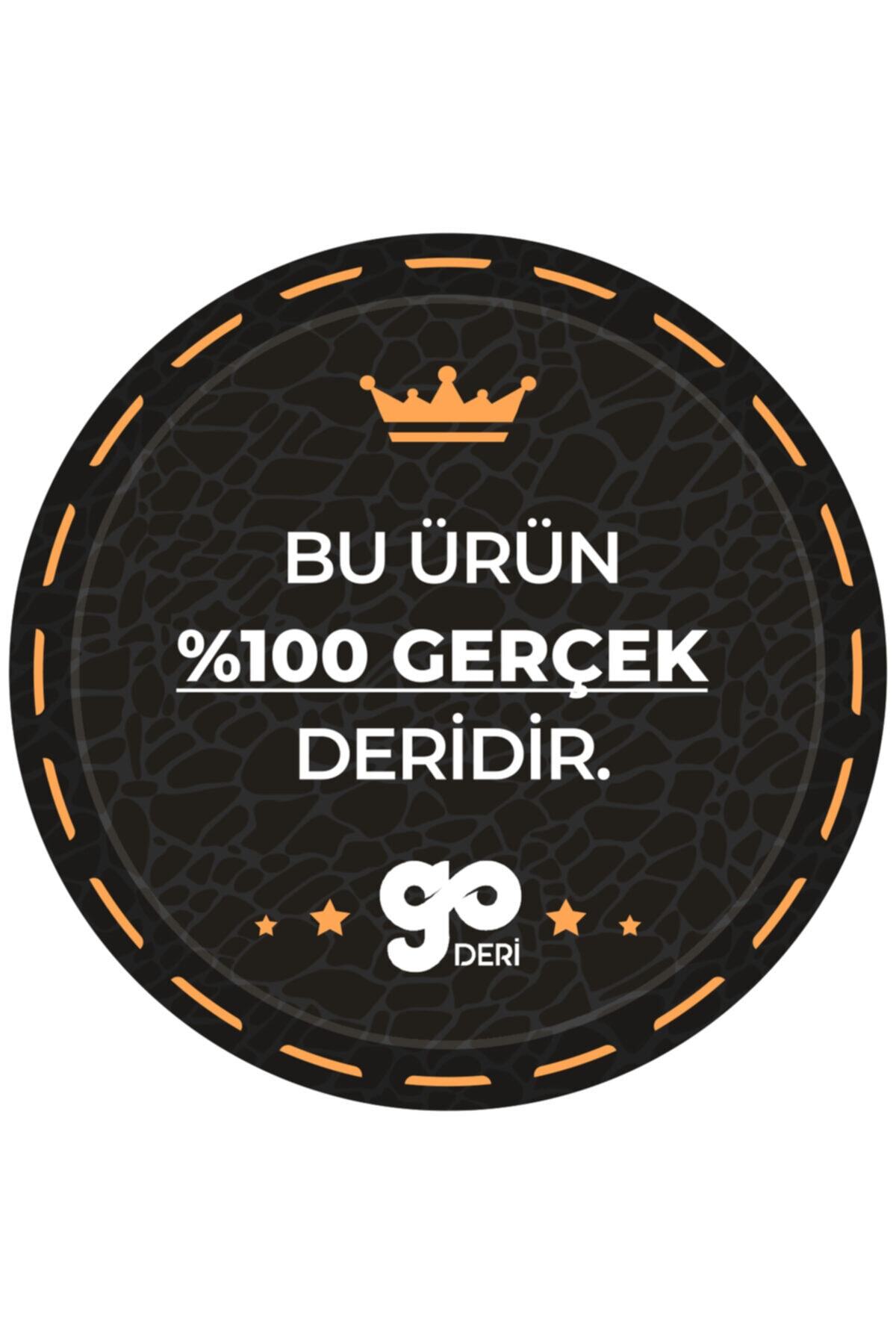 GoDeri Hakiki Kaliteli Deri, Kenarları Dikişli Taba Klasik Kumaş Pantolon Kemeri 3,5 Cm