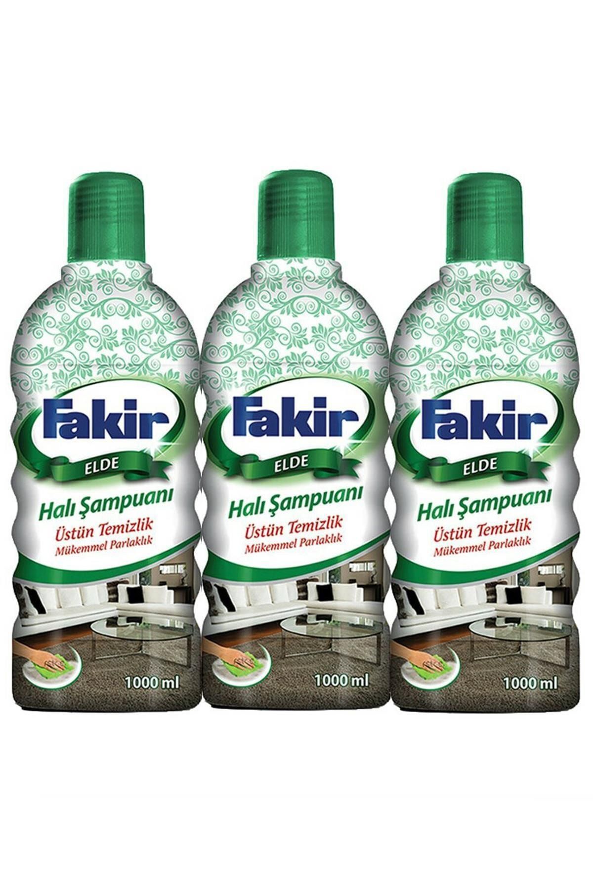 Fakir Elde Yıkama Halı Şampuanı 1 lt  3 Adet