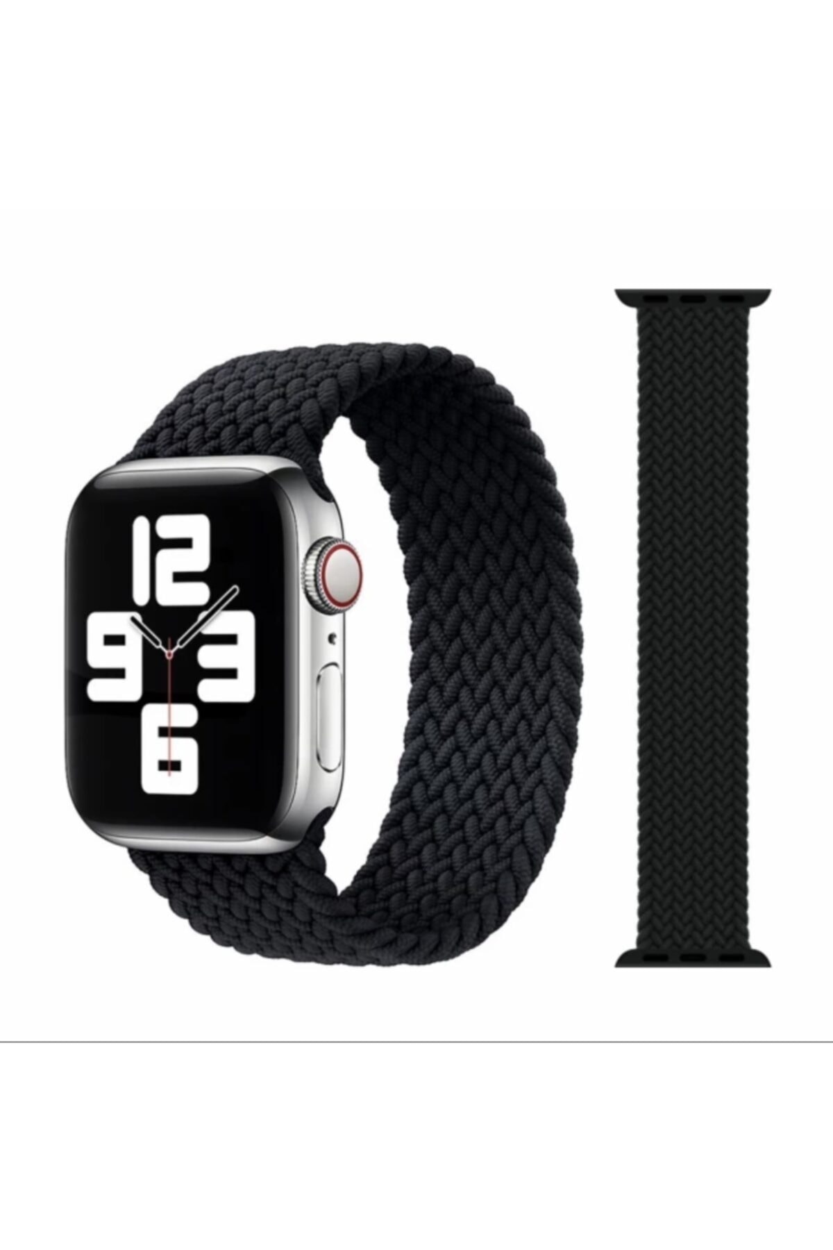 TT Option Apple Watch Uyumlu 38 / 40mm Örgülü Esnek Kordon