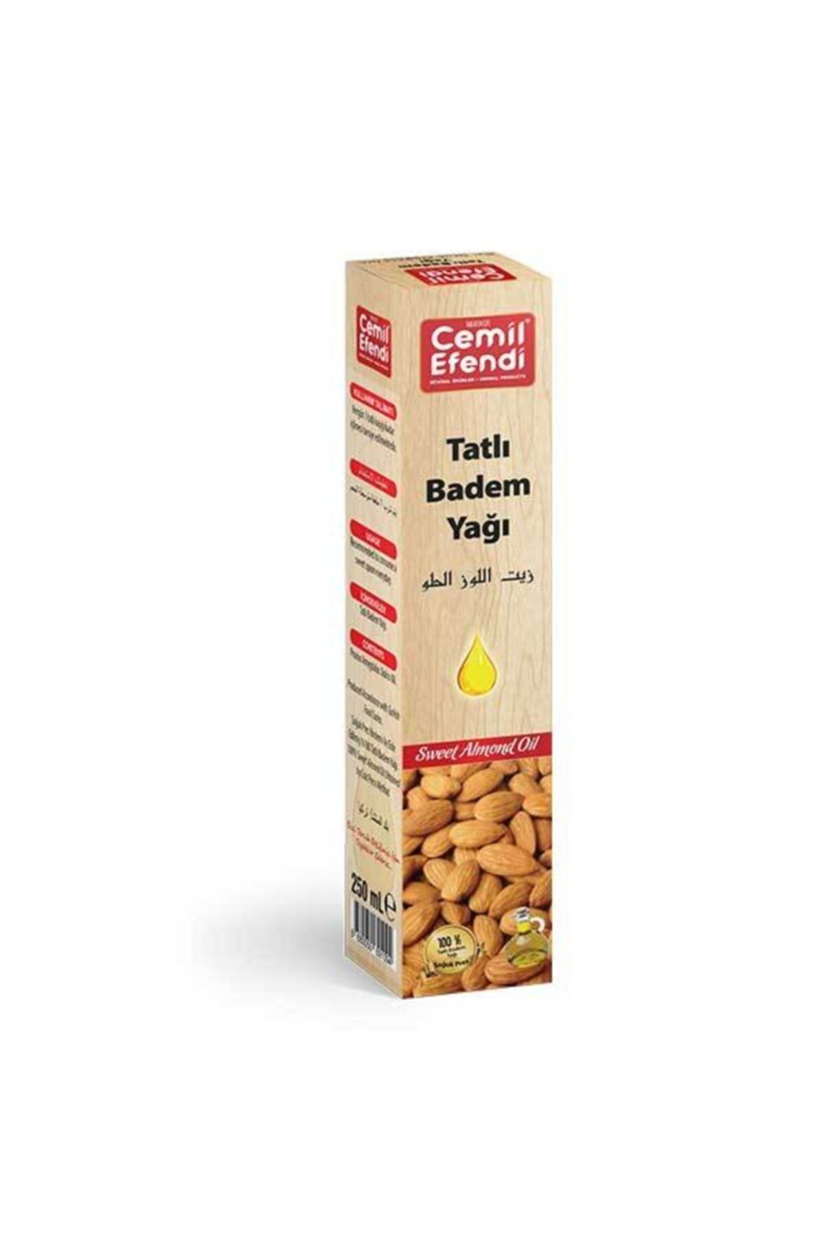 Cemil Efendi Tatlı Badem Yağı 250 ml