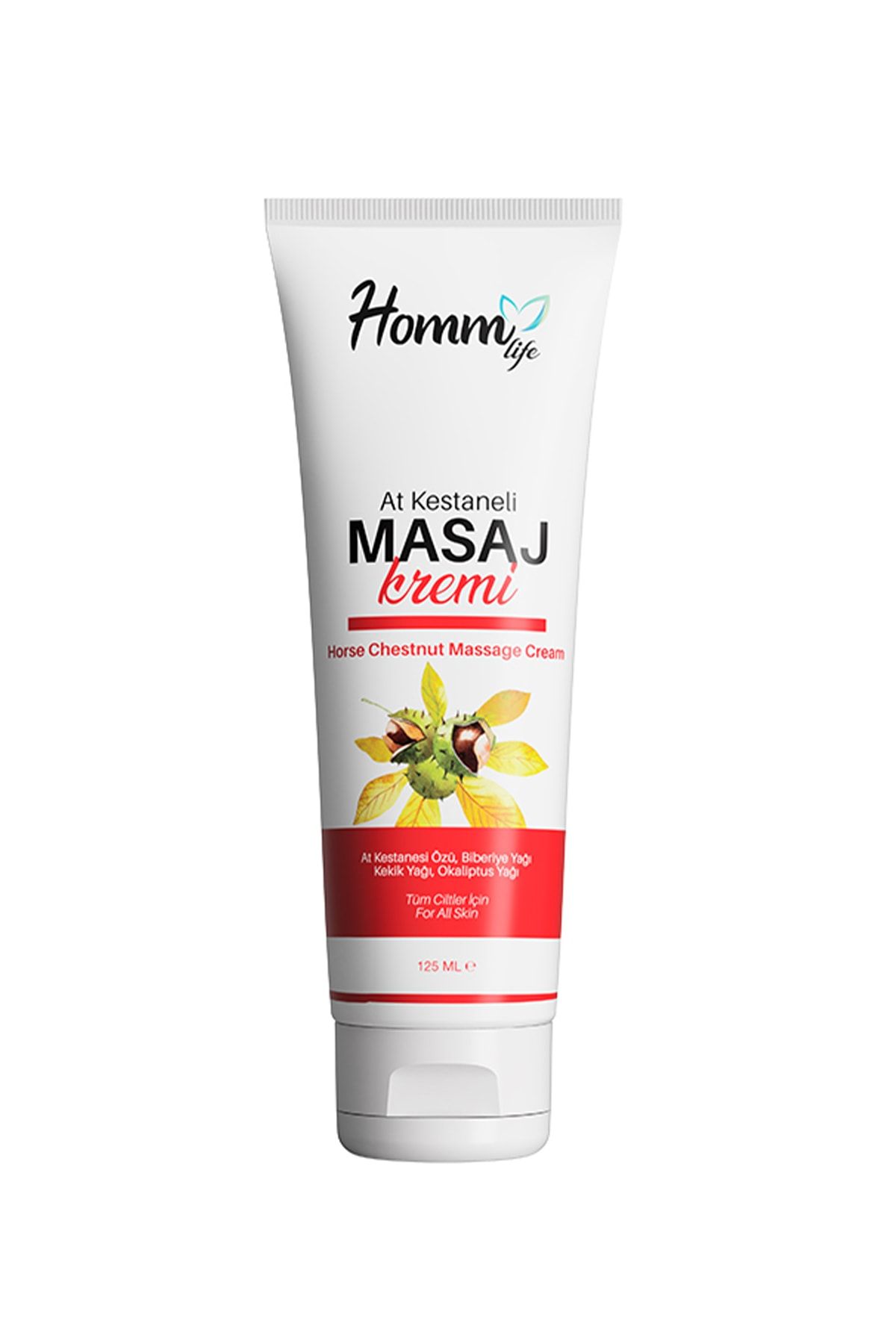 HOMMCOZMETİC At Kestaneli Masaj Kremi 125 ml
