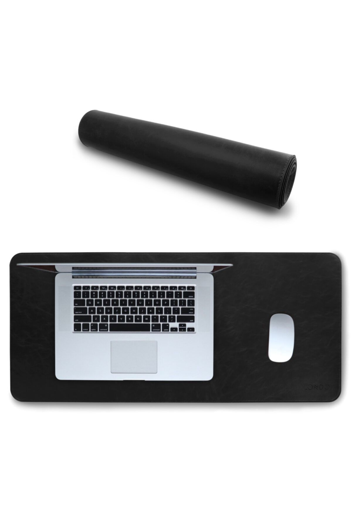 LONDO Londo Xl Suni Deri Mousepad Siyah