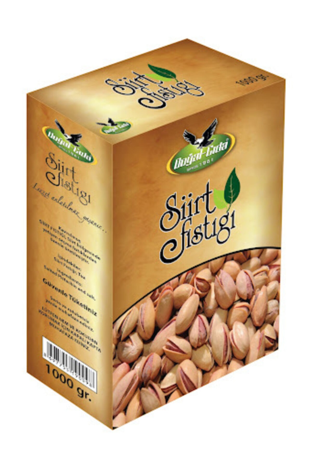 ORGANİK BAHÇE MALATYA Ana Çatlak Siirt Fıstığı Kavrulmuş 100 Gr