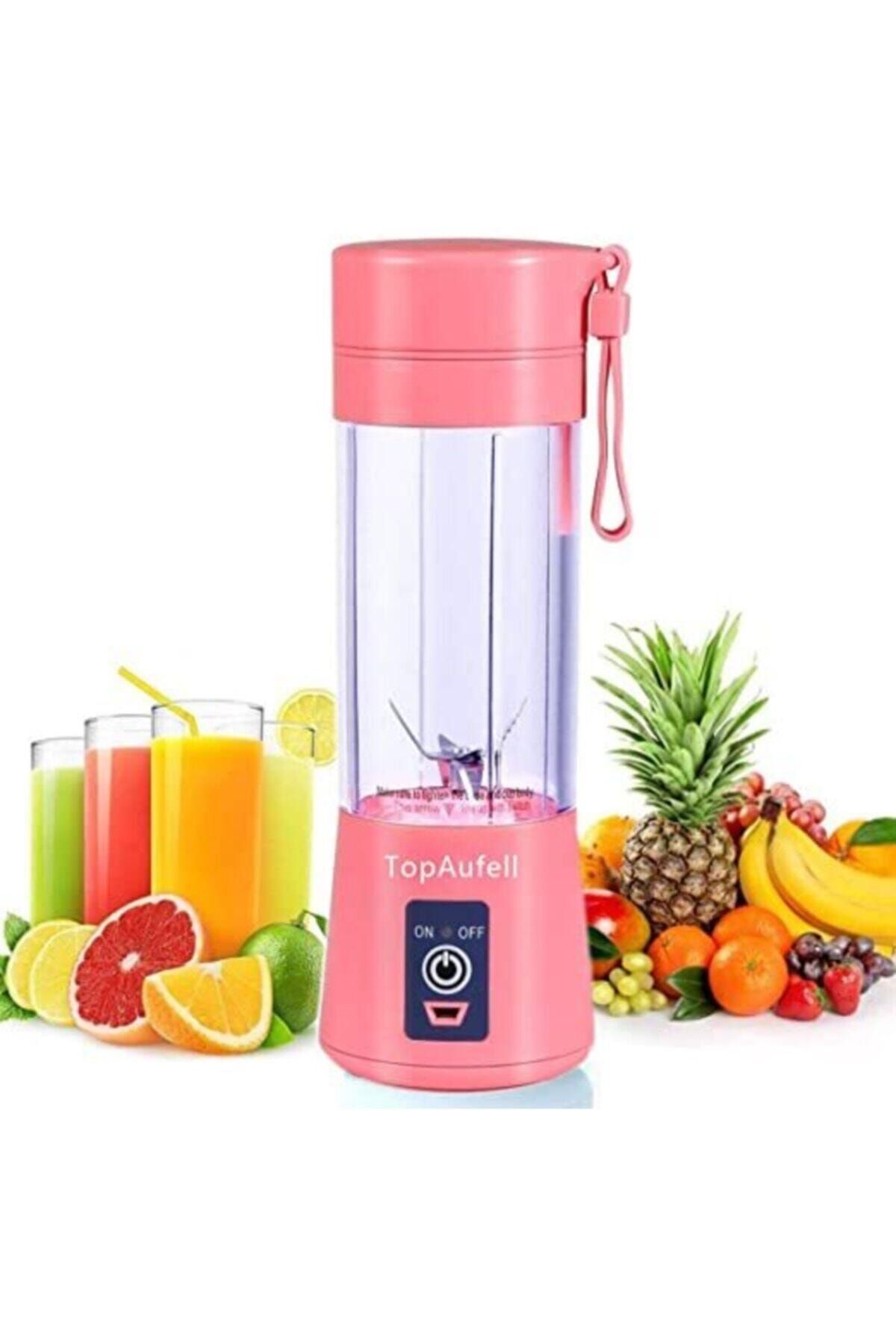 MUDOS Şarj Edilebilir Katı Meyve Mikseri Mavi Taşınabilir Blender