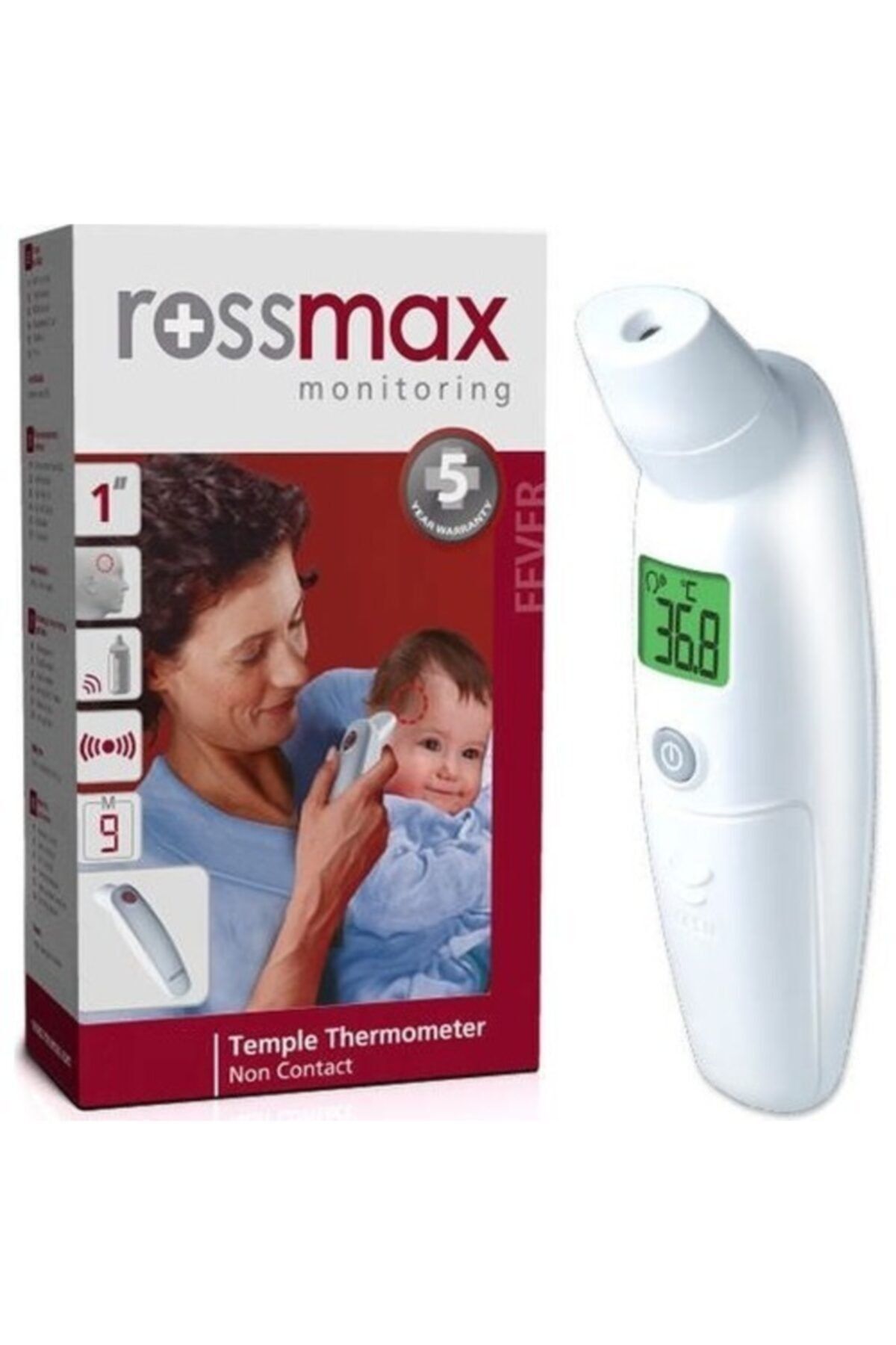 Rossmax Temassız Termometre Hb500 ( 5 Yıl Garantili )