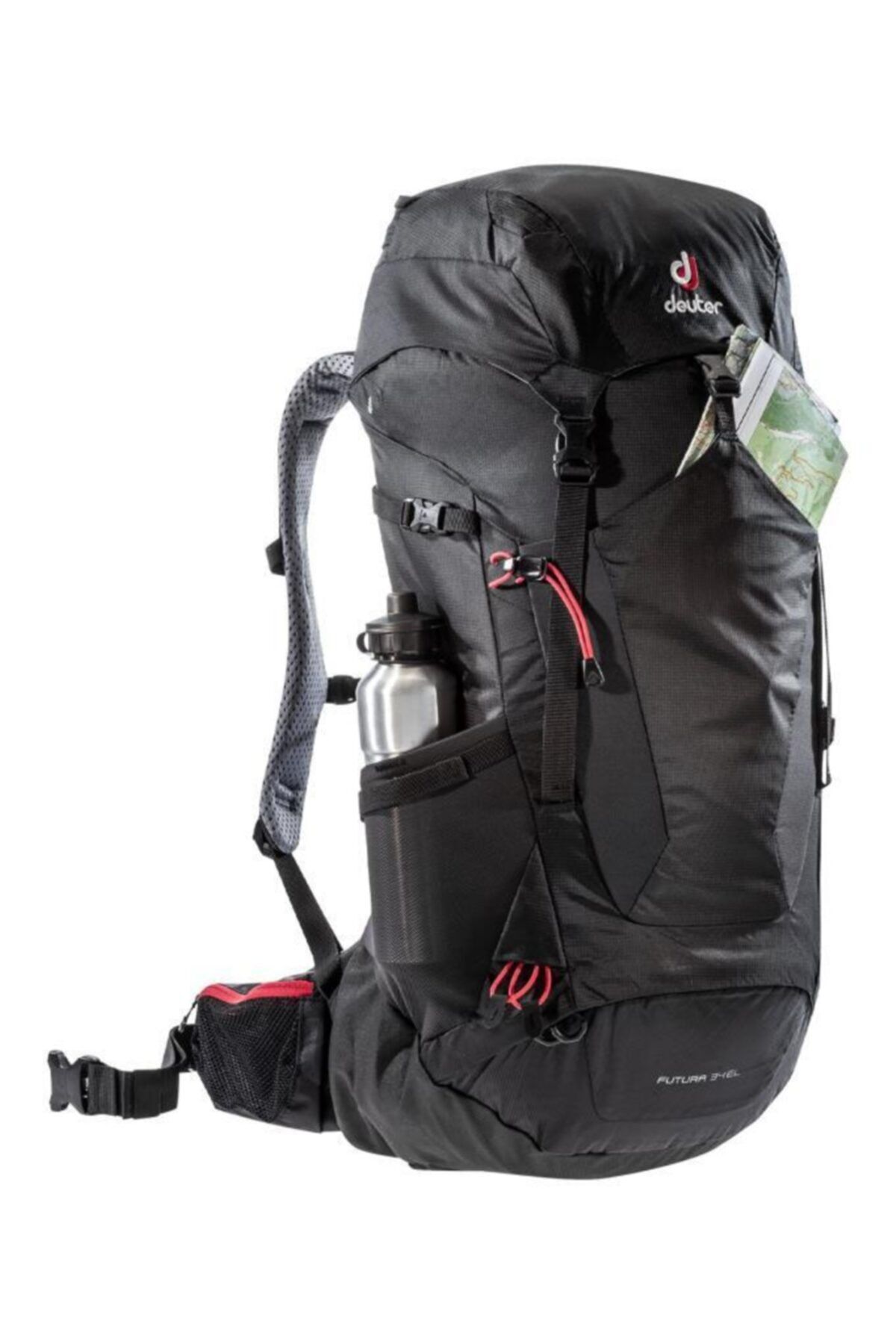 Deuter Futura 34 Litre El Uzun Insanlar Için Sırt Çantası Black
