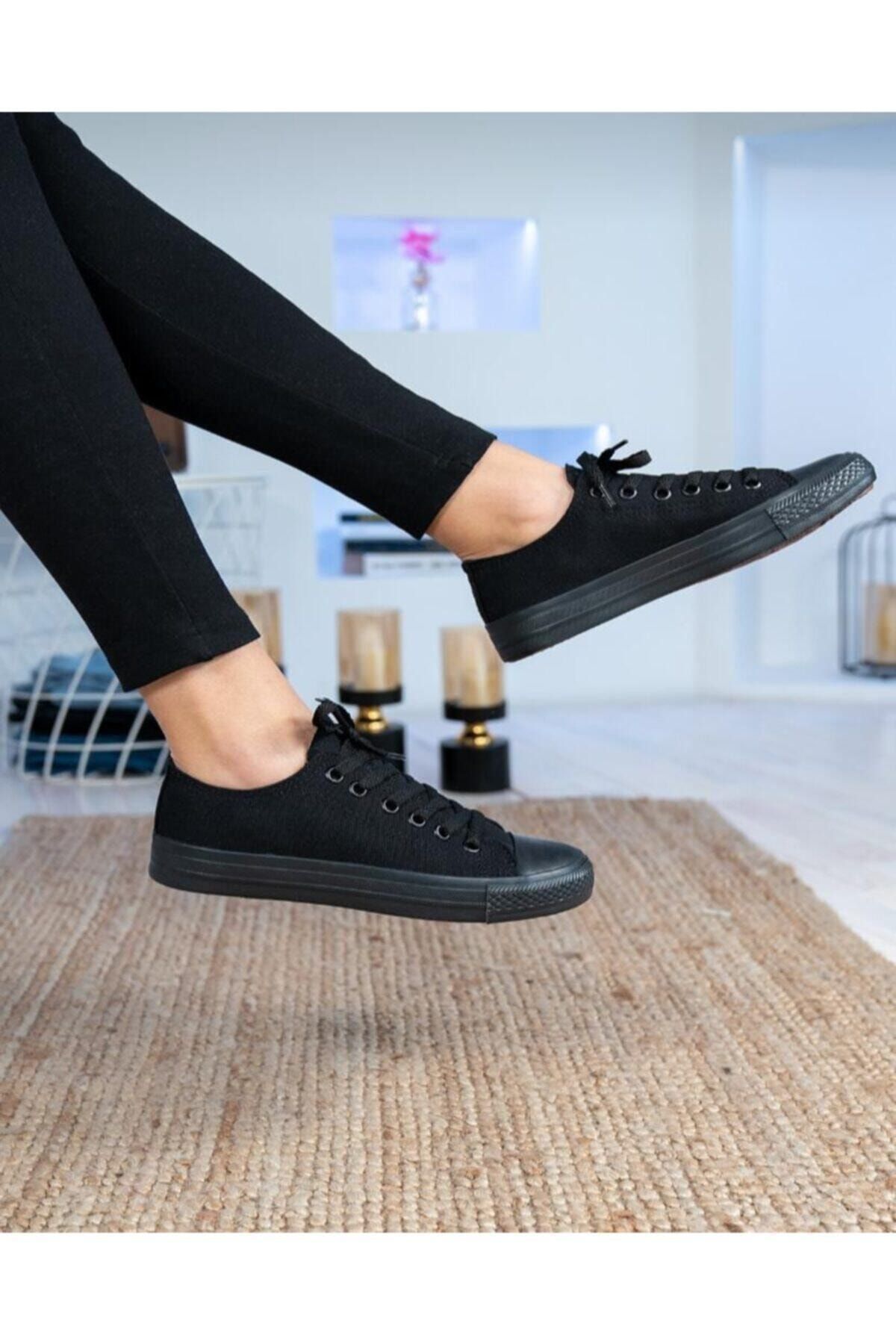 wemodaa Unisex Kömür Spor Ayakkabı