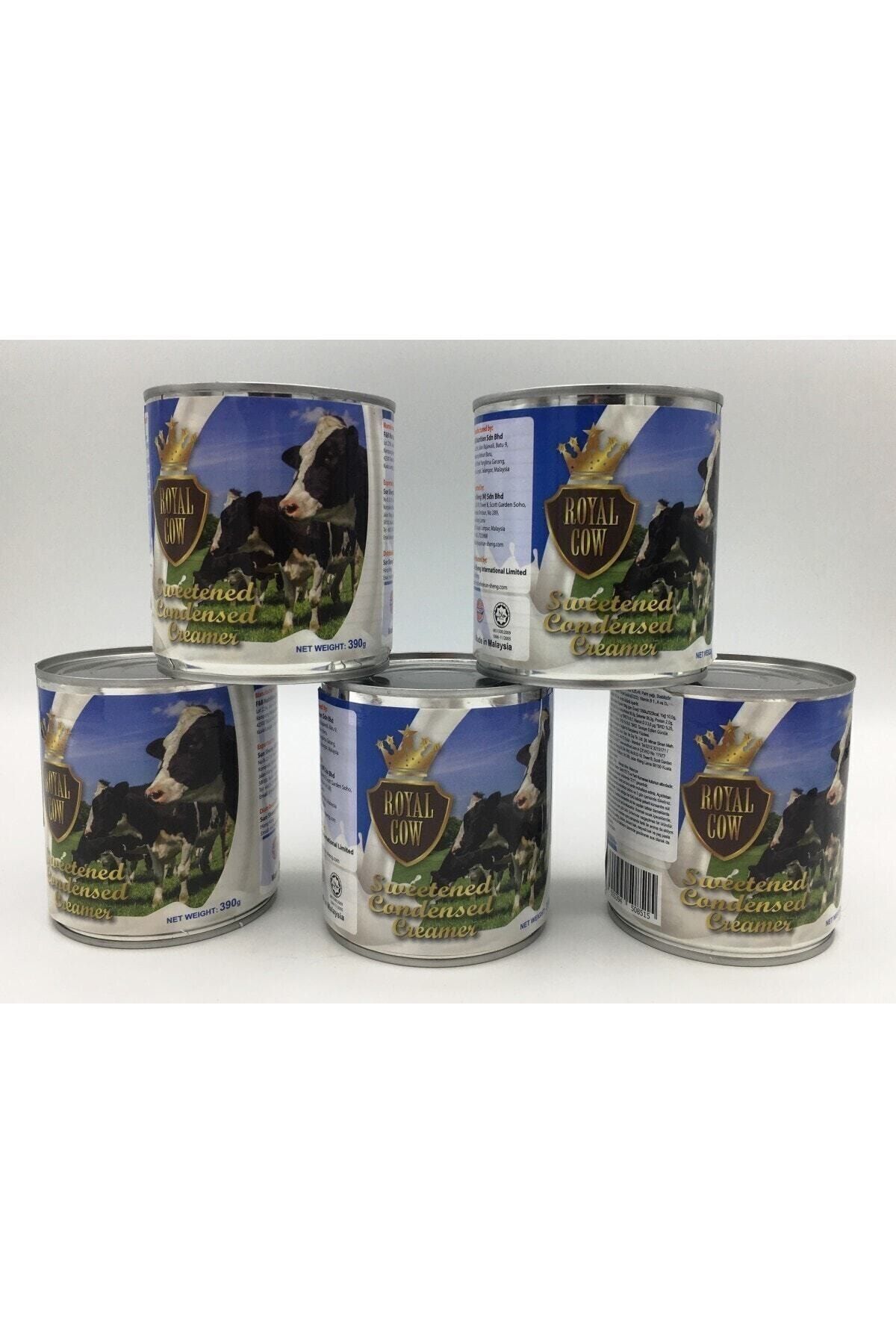Royal Cow Sweetened Condensed Milk 390 gr X 5 Adet