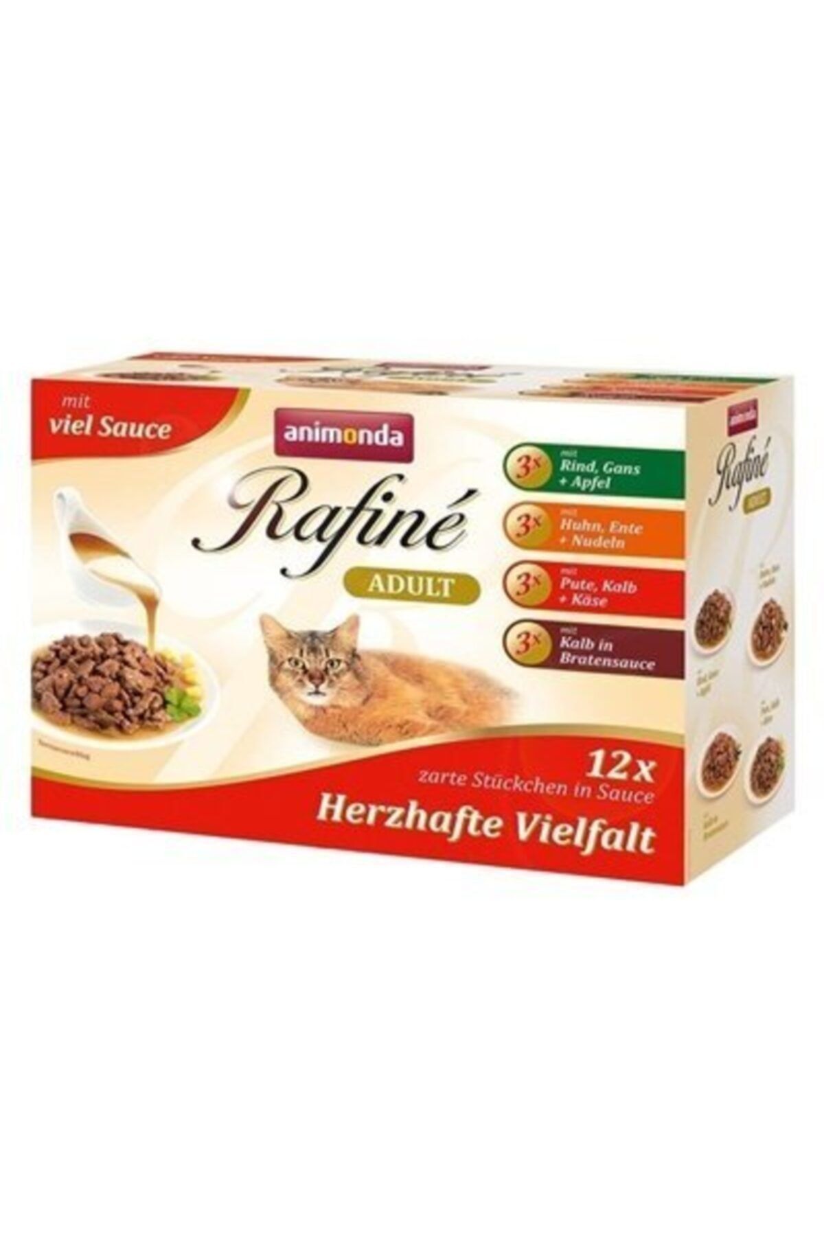Animonda Rafine Multipack Savoury Kedi Konservesi 12x100 gr