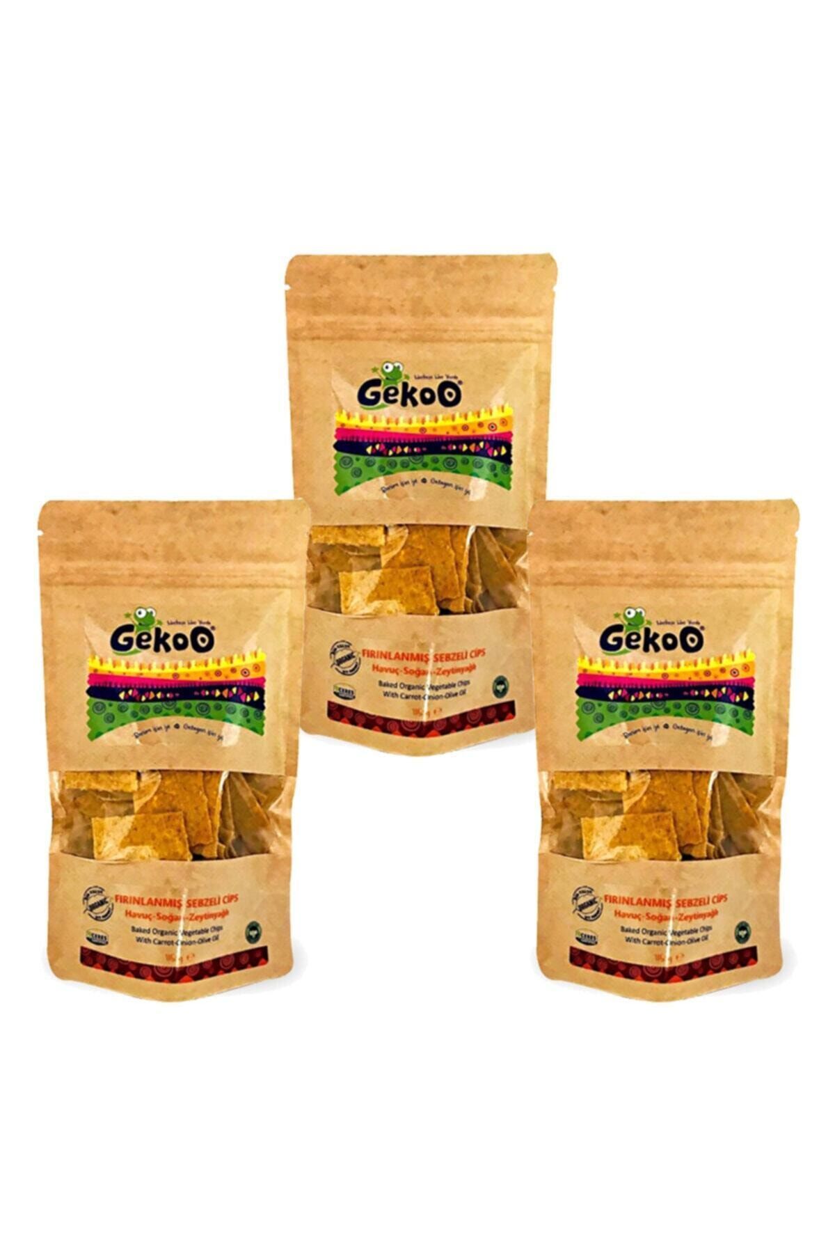 Gekoo Organik Cips Avantajlı 3lü Paket - Havuçlu