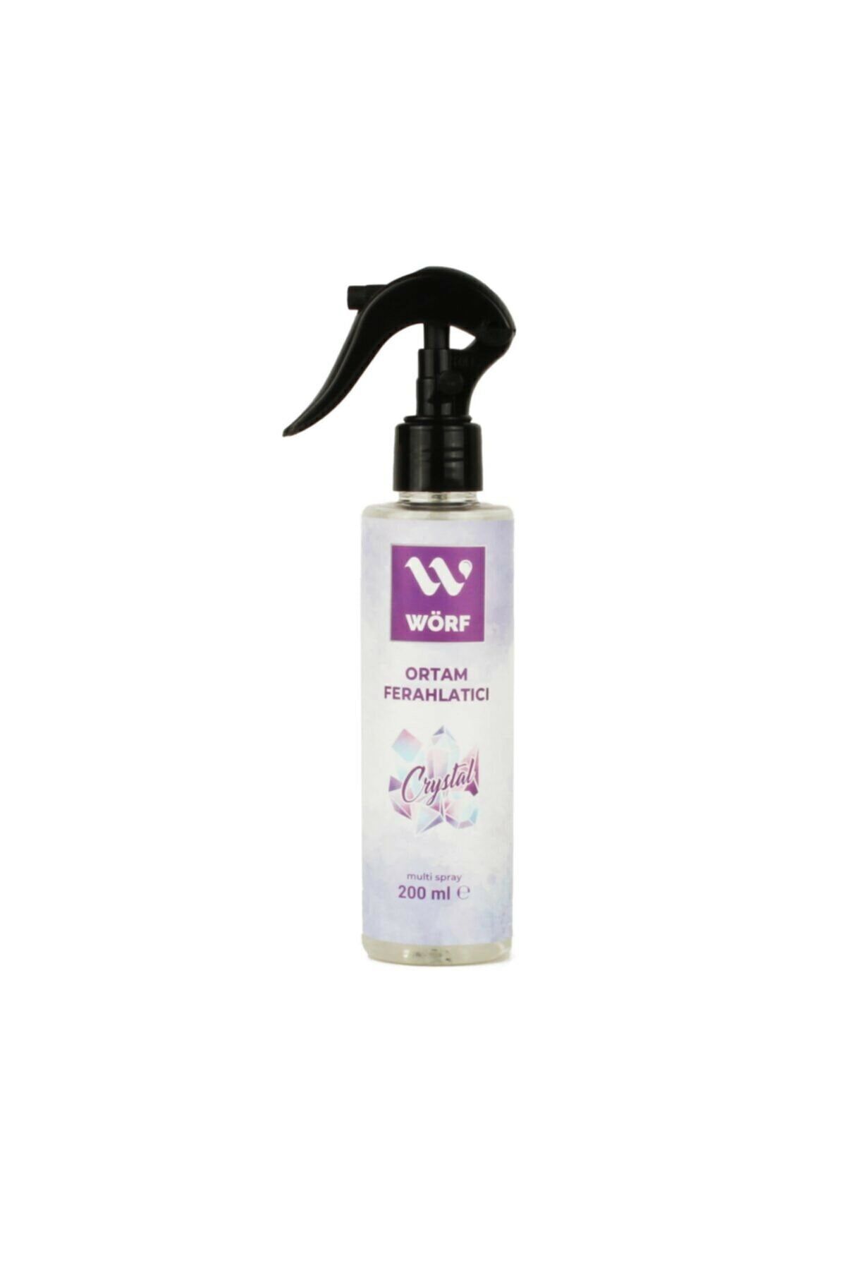 WÖRF Sprey Oda Ve Oto Kokusu Oda Parfümü Crystal 200 Ml (ortam Ferahlatıcı) Hyl