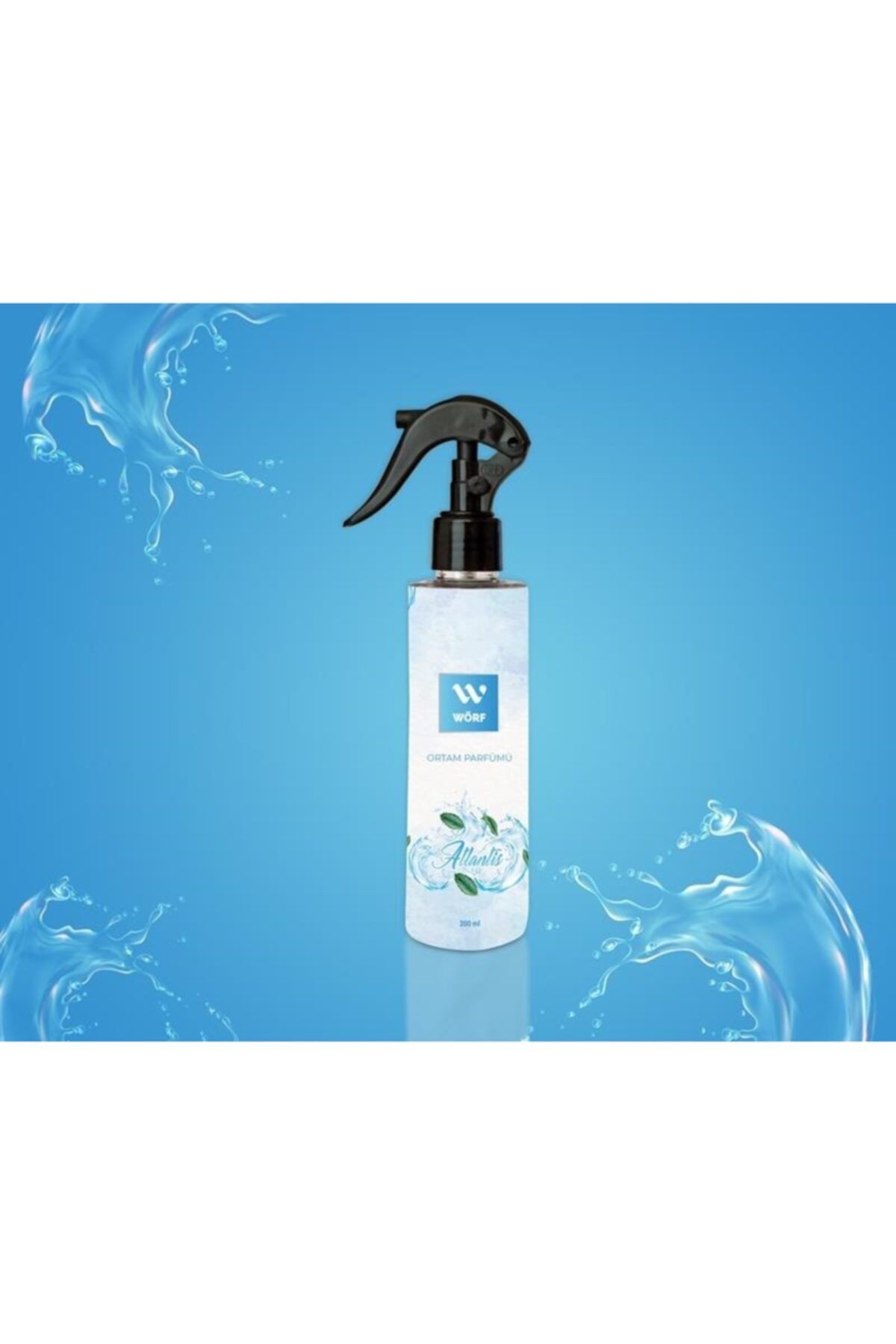 WÖRF Sprey Oda Ve Oto Kokusu Oda Parfümü Atlantis 200 Ml (ortam Ferahlatıcı) Hyl