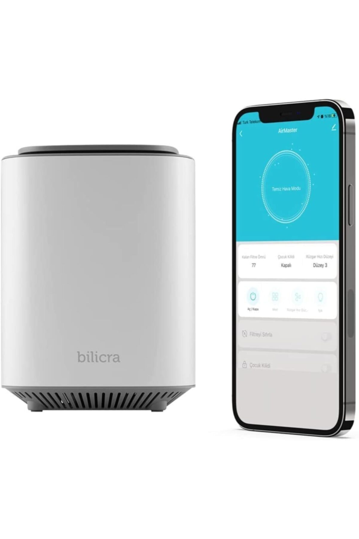 Bilicra Pure Akilli Air Purifer