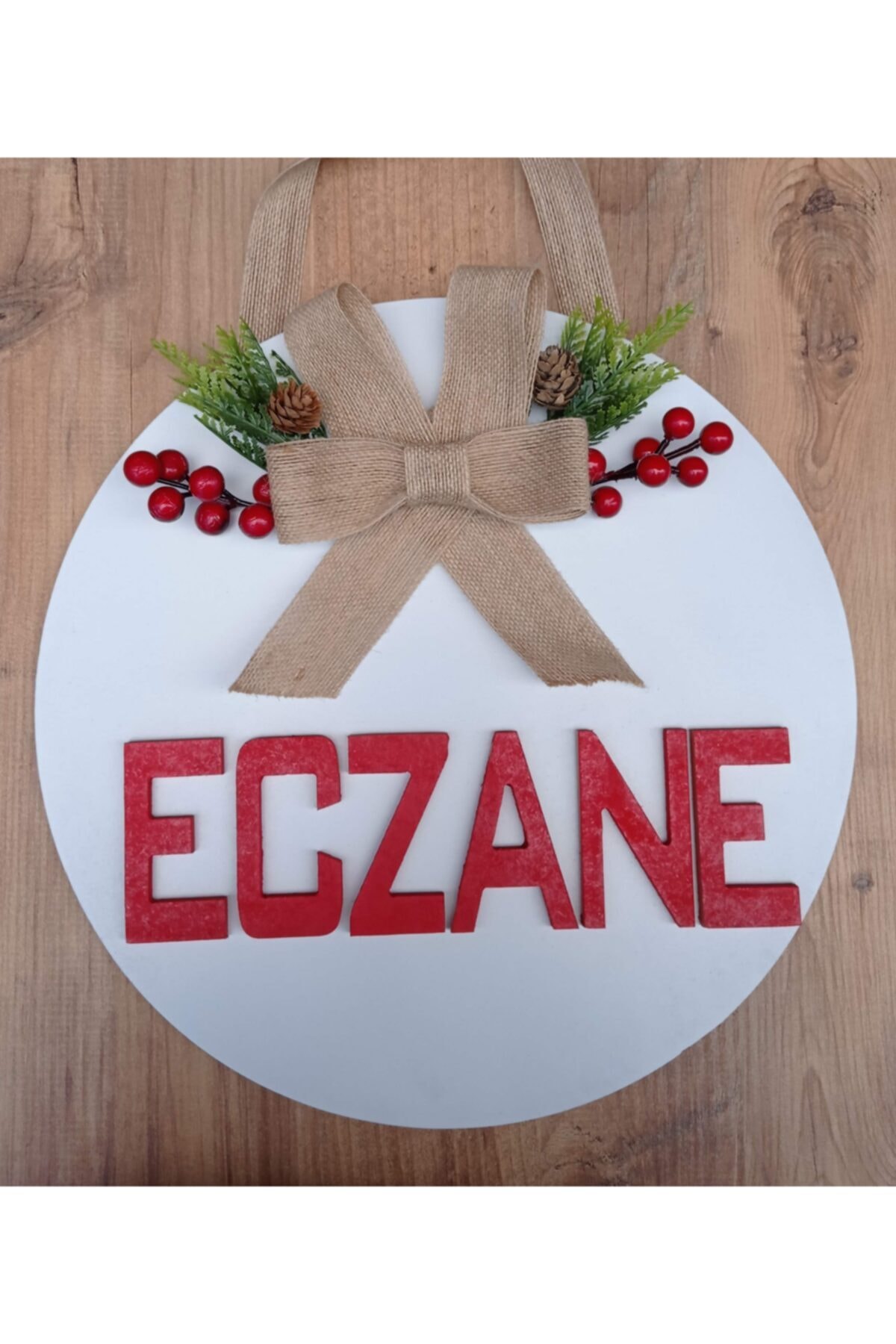 BilgeCe hoMe Eczane Yazan Yılbaşı Temalı Kaşı Duvar Süsü