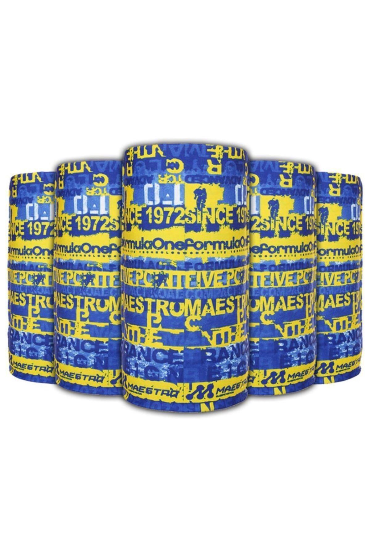 Knmaster Formula Buff Bandana Boyunluk Maske Saç Bandı 5'li Paket