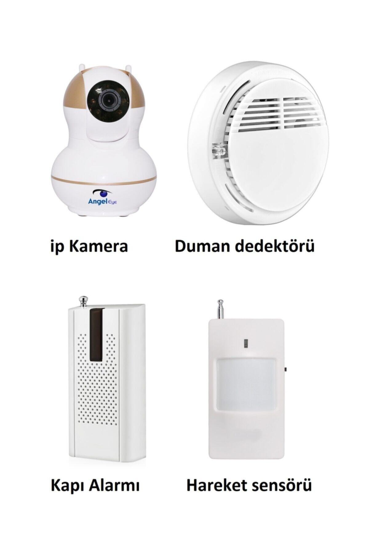 Angel Eye Angeleye Ks-511 Full Hd Wifi Ev Ve Bebek Ip Kamera 4in1 Full Set