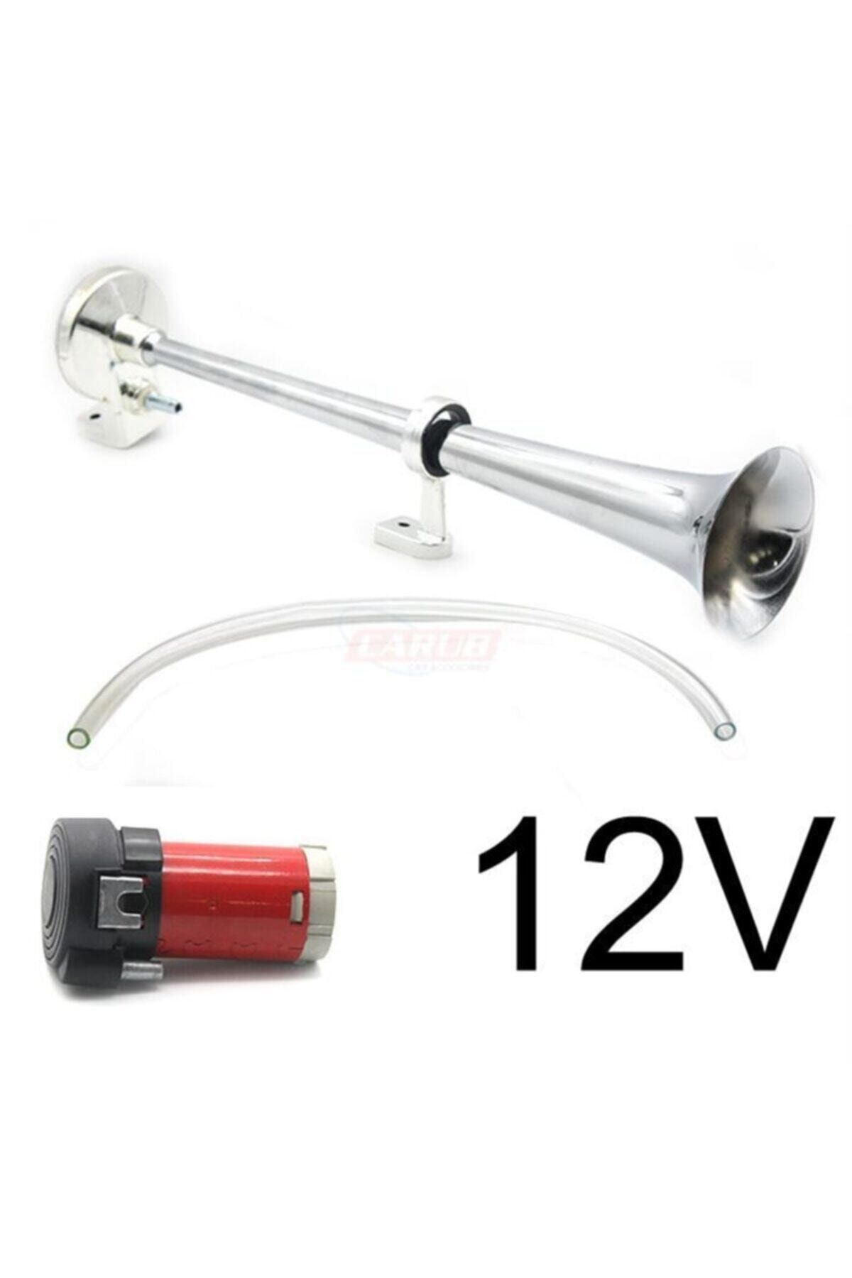 Eymen Carup Marin Yat Gemi Havalı Korna Kendinden Motorlu 12 Volt
