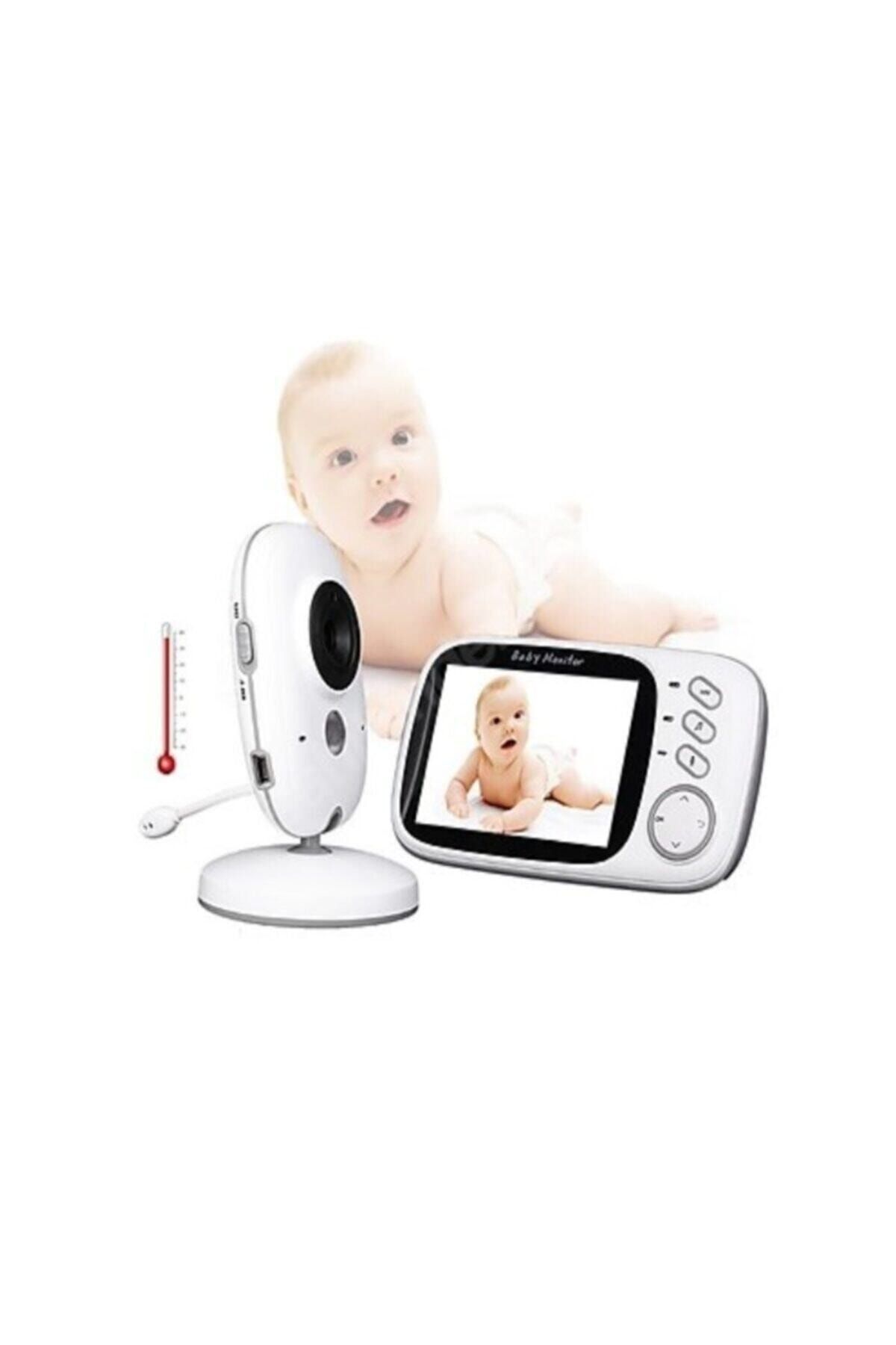 Angel Eye Ks-603 Gece Görüşlü Oda Sıcaklık Kontrolü Bebek Kamerası,monitör Lcd Ekran
