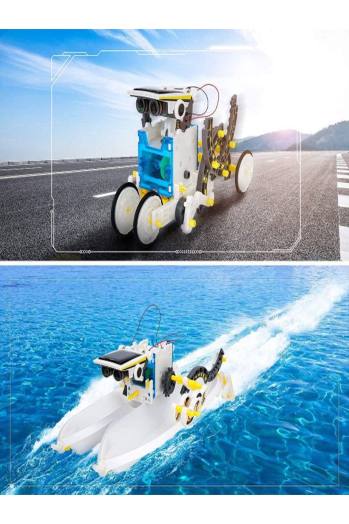 Tor Store Güneş Enerjili Robot Yapma Seti Eğitici Oyuncak 14 In 1 Solar Kit