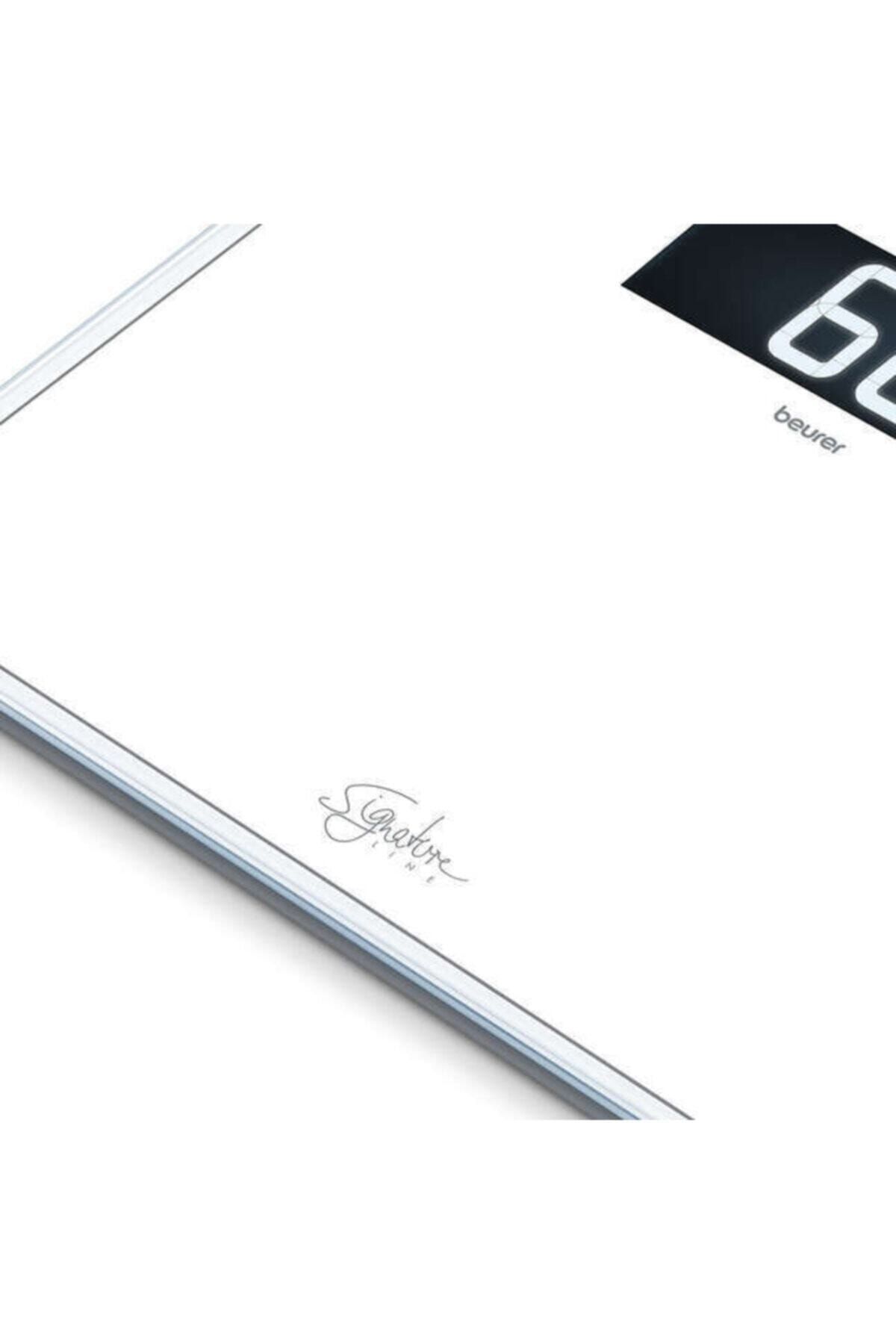 Beurer Gs 410 Signatureline Beyaz Cam Banyo Baskülü