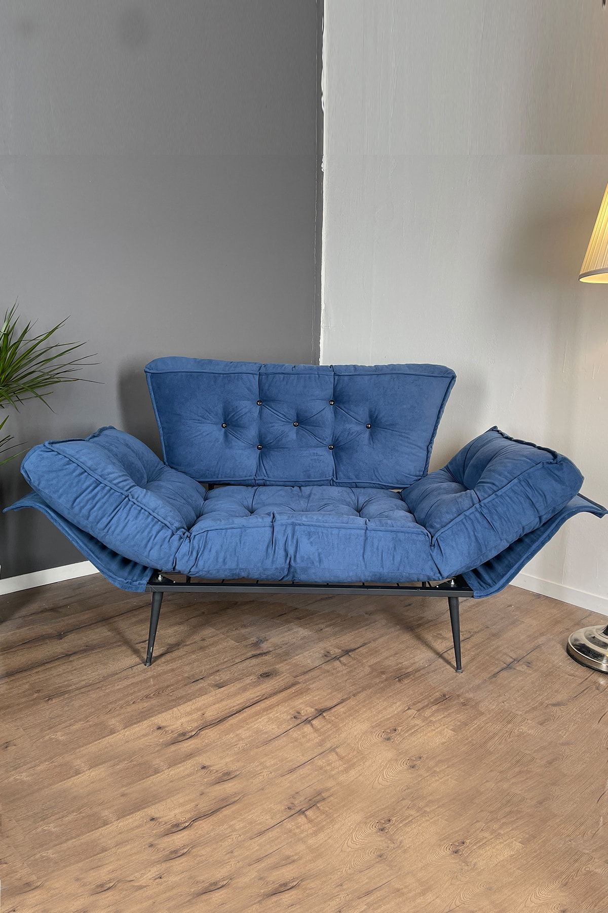 Berta Concept Dazzle Ikili Koltuk & Berjer Lacivert