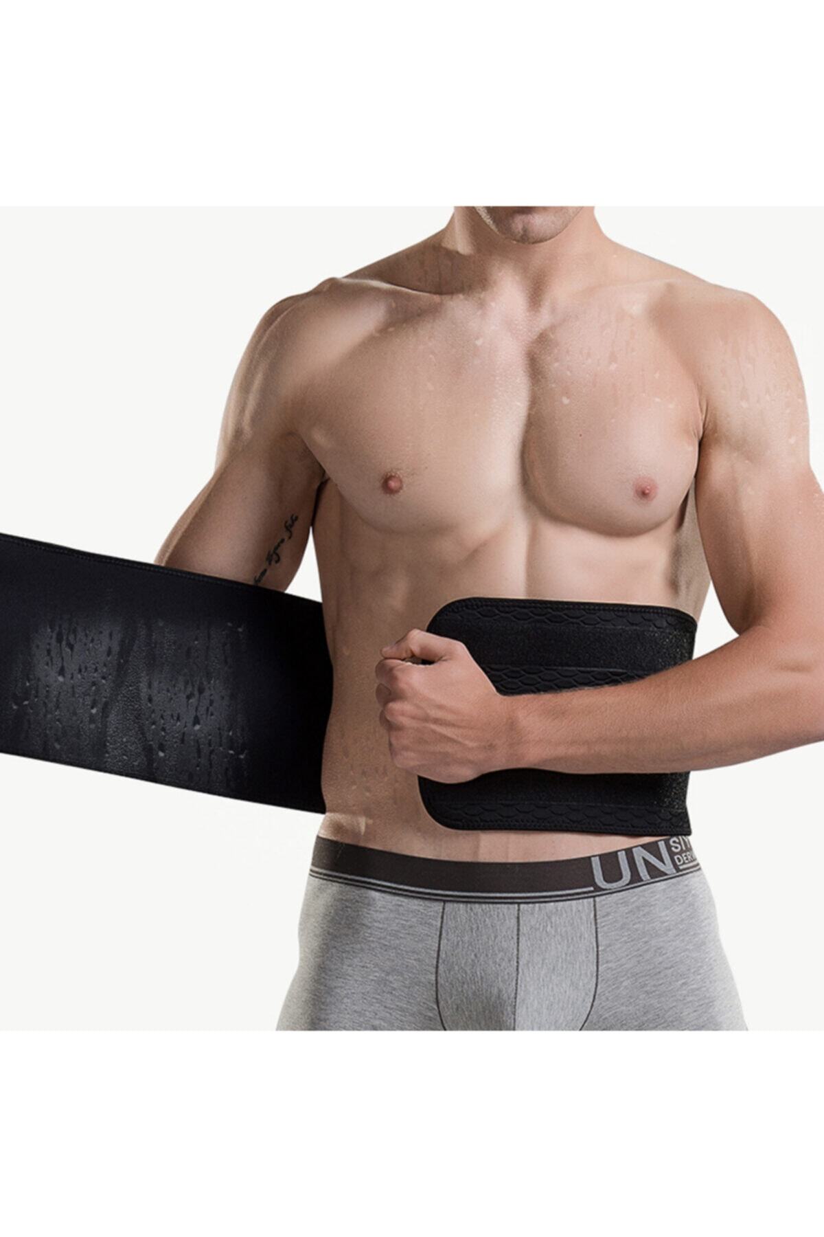 Ankaflex Termal Sauna Korsesi Neopren Kumaş Zayıflama Korsesi Kemeri Yağ Yakma Terleme Korsesi (İNCE)