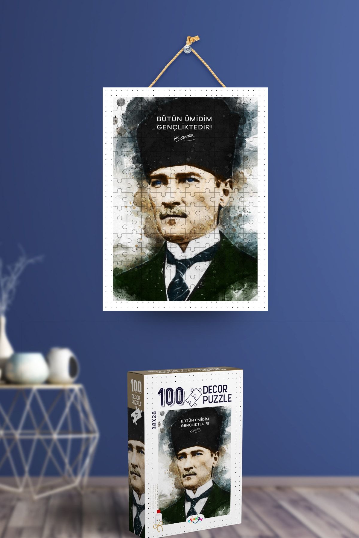 Oyunzu Atatürk / Decor Puzzle / 100 Parça