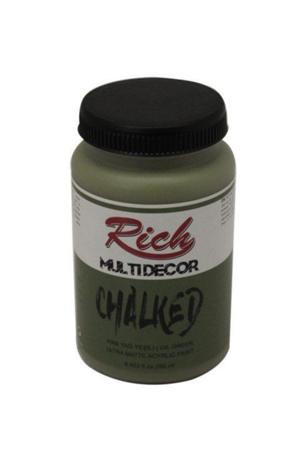 Rich Multi Decor Chalked Akrilik Boya 250cc 4568 Yağ Yeşili