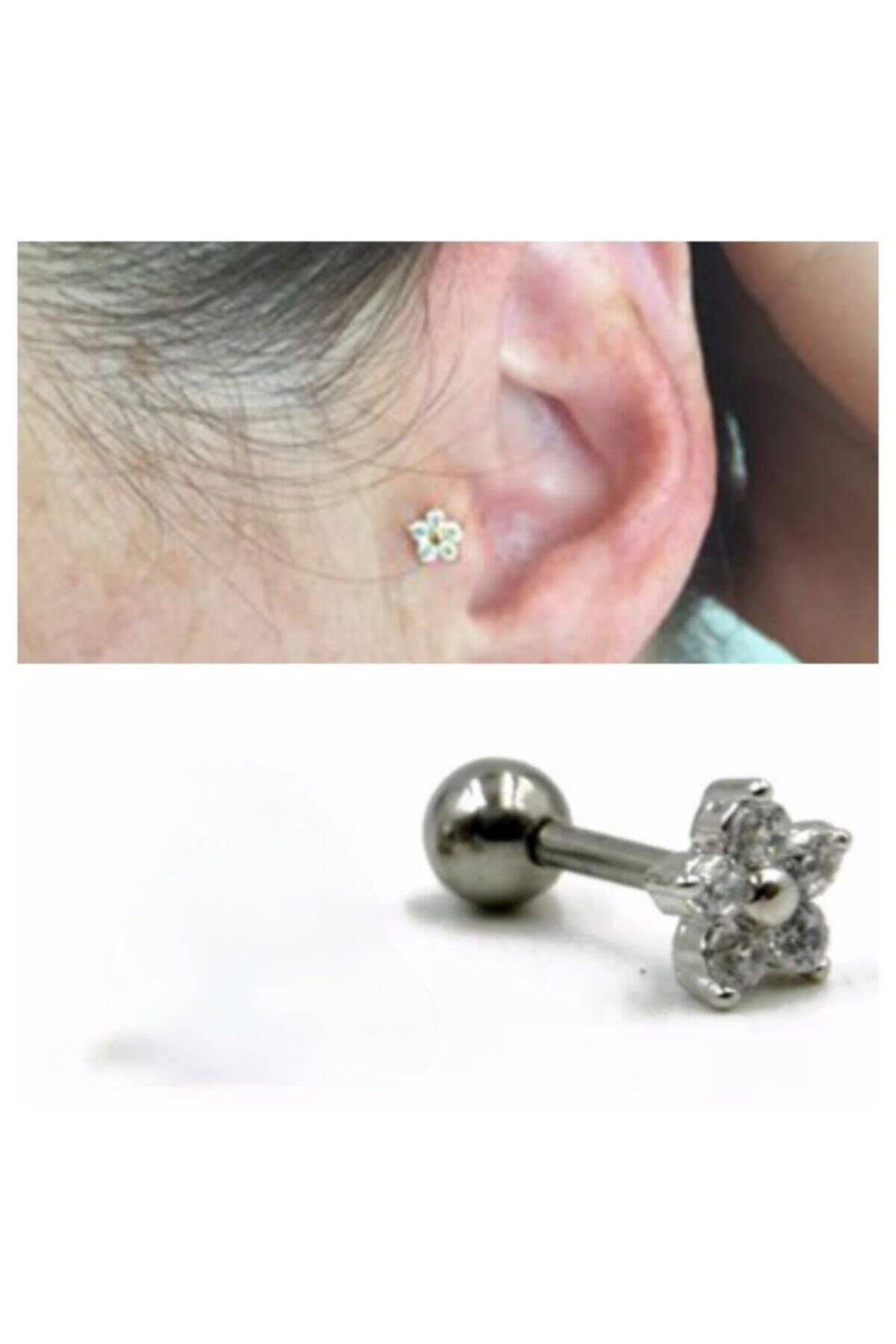 Bylin Takı Küçük Çiçek Piercing