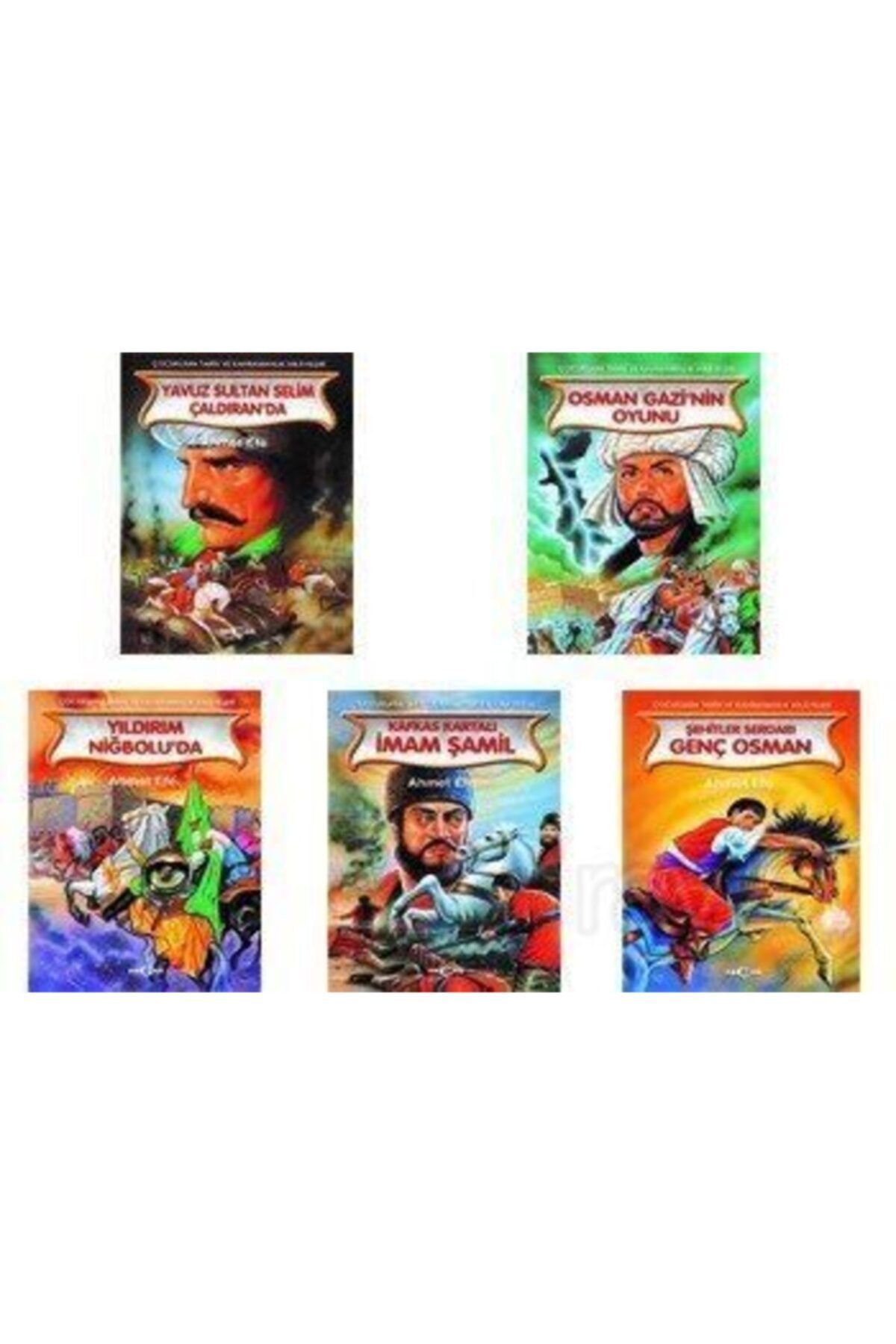 Akçağ Yayınları 9782000084203 Çocuklara Tarih Ve Kahramanlık Hikayeleri 5 Kitap Takım -ahmet Efe