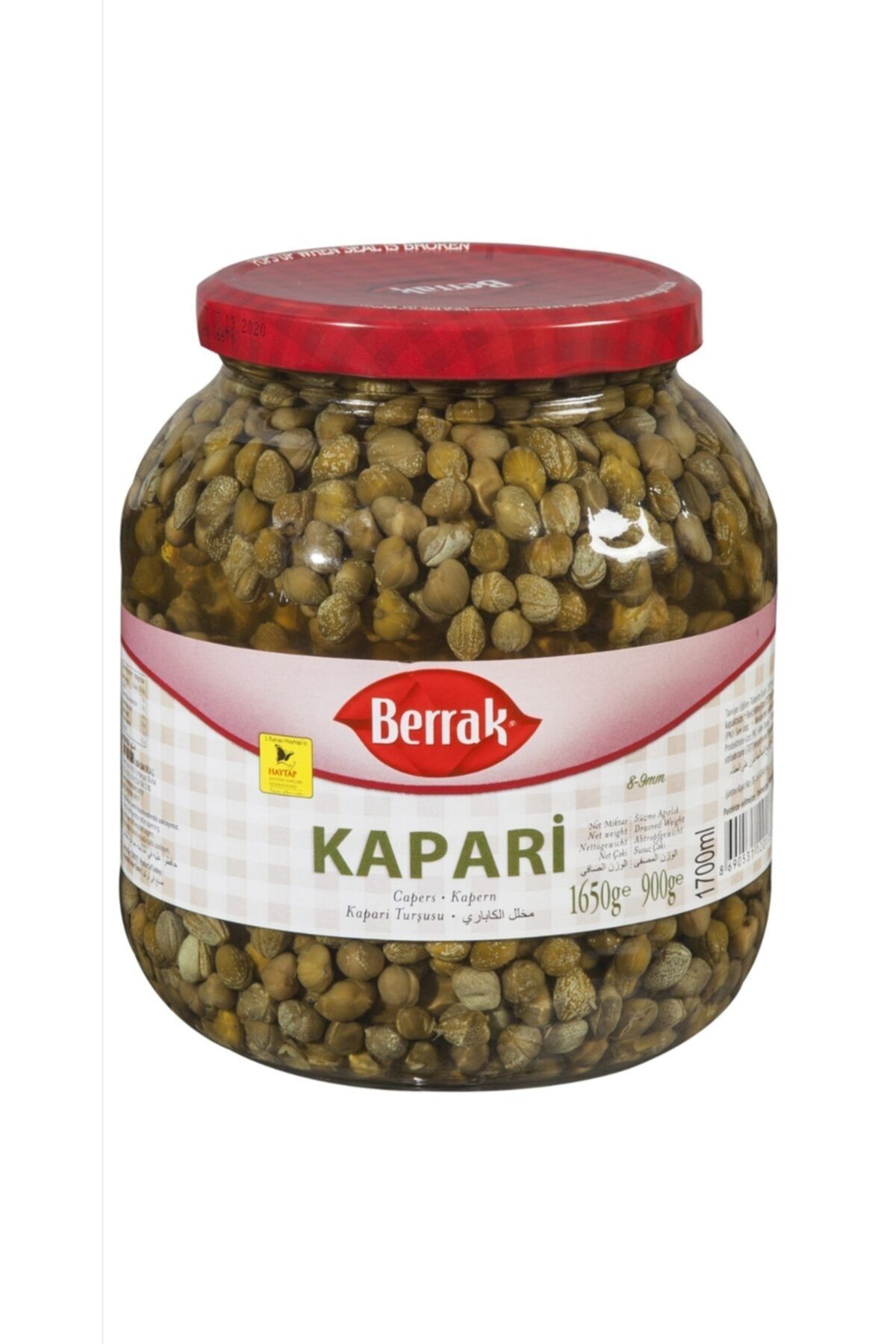 Berrak Kapari 8-9 mm 1650 gr