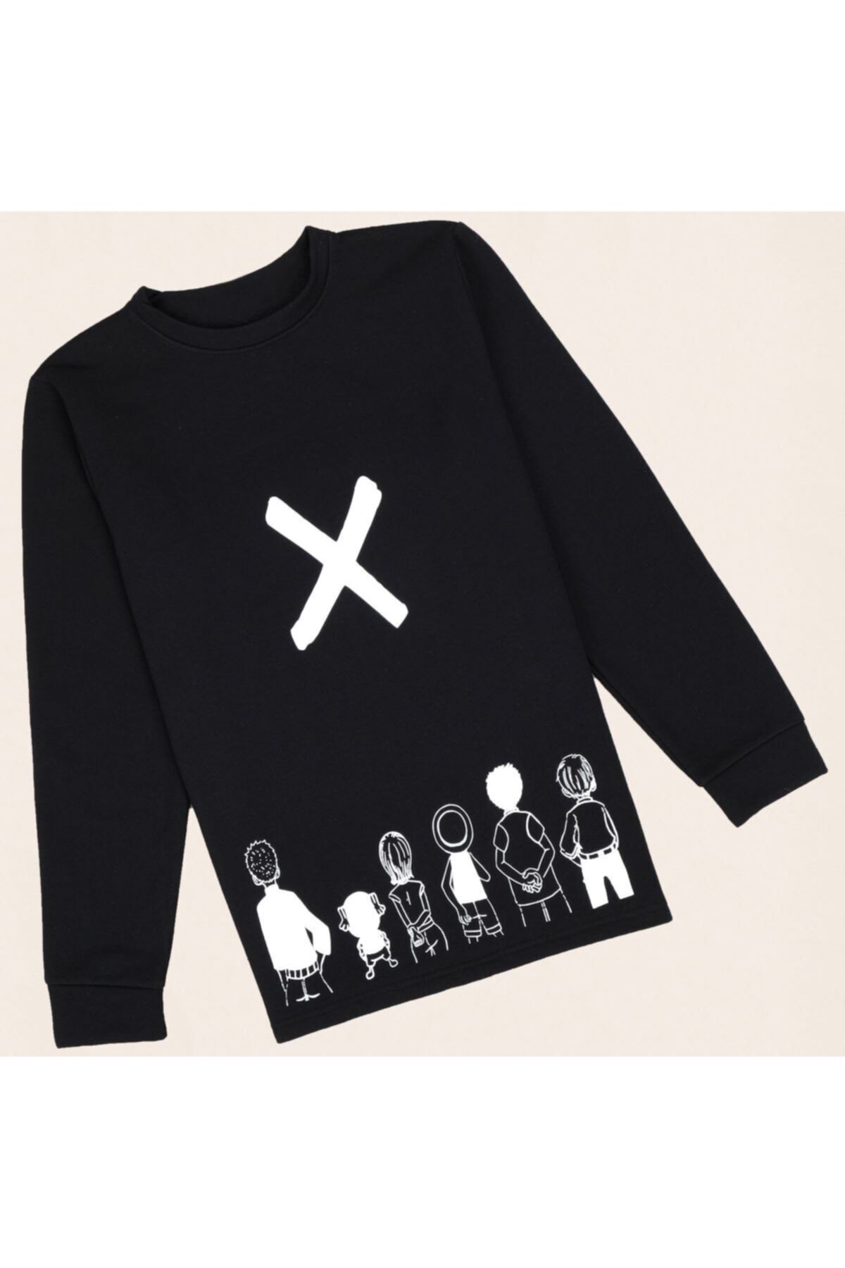 uyguntarz Siyah Family Sweatshirt