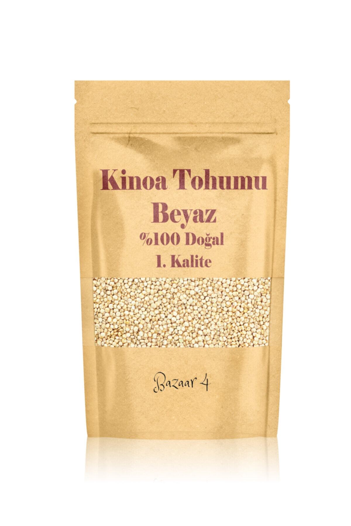 BAZAAR 4 Kinoa Tohumu Beyaz 1.kalite Yeni Mahsul 450 Gr