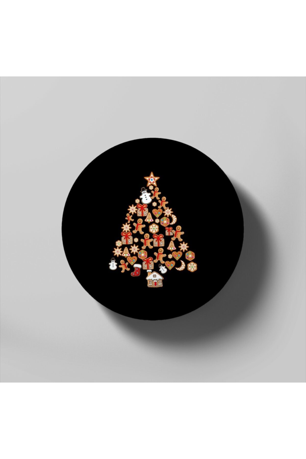 Fizello Gingerbread Man Christmas Tree Gingerbread Decor Funny Gift Bardak Altlığı
