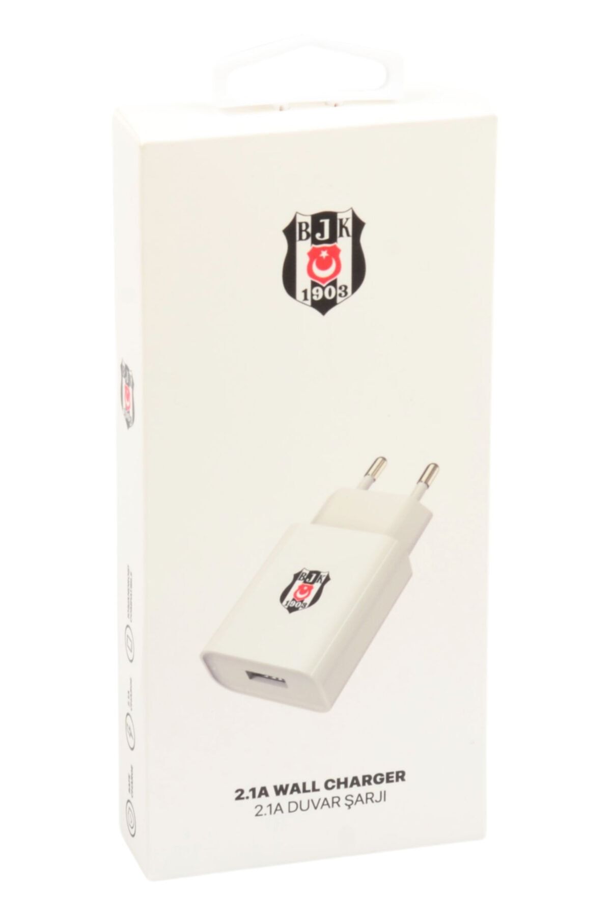 Beşiktaş Orijinal Lisanslı 2.1 A Şarj Adaptörü