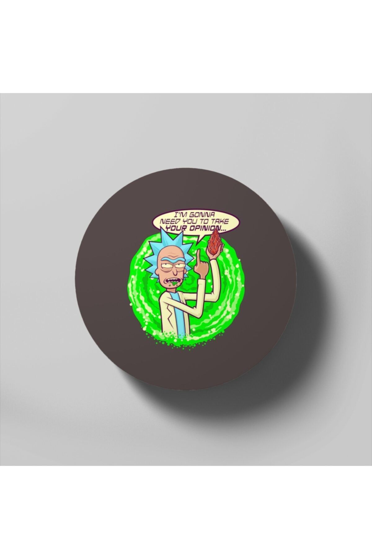 Fizello Rick And Morty - Opinion Piece W/ Rick Sanchez Bardak Altlığı