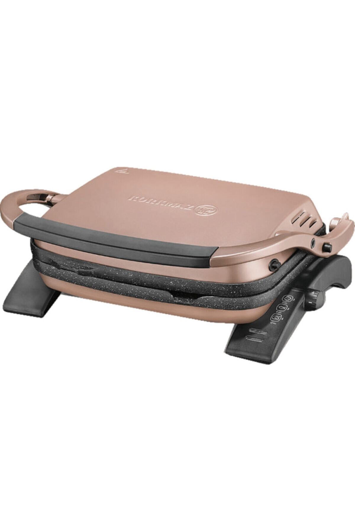 KORKMAZ A329-20 Tostkolik Tost Makinesi Rosegold