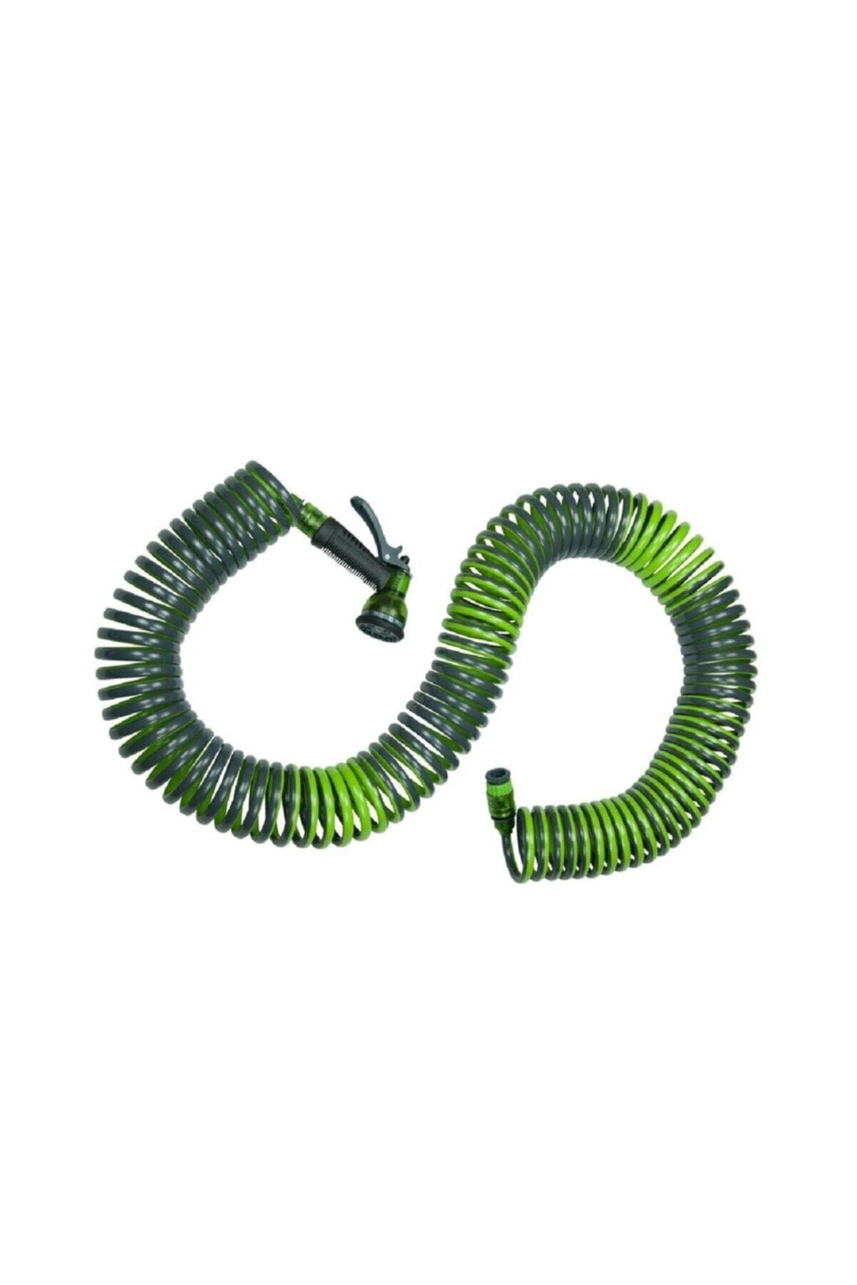Daye Dy5930 7 Fonksiyonlu Spiral Bahçe Sulama Hortum Seti 30 Mt
