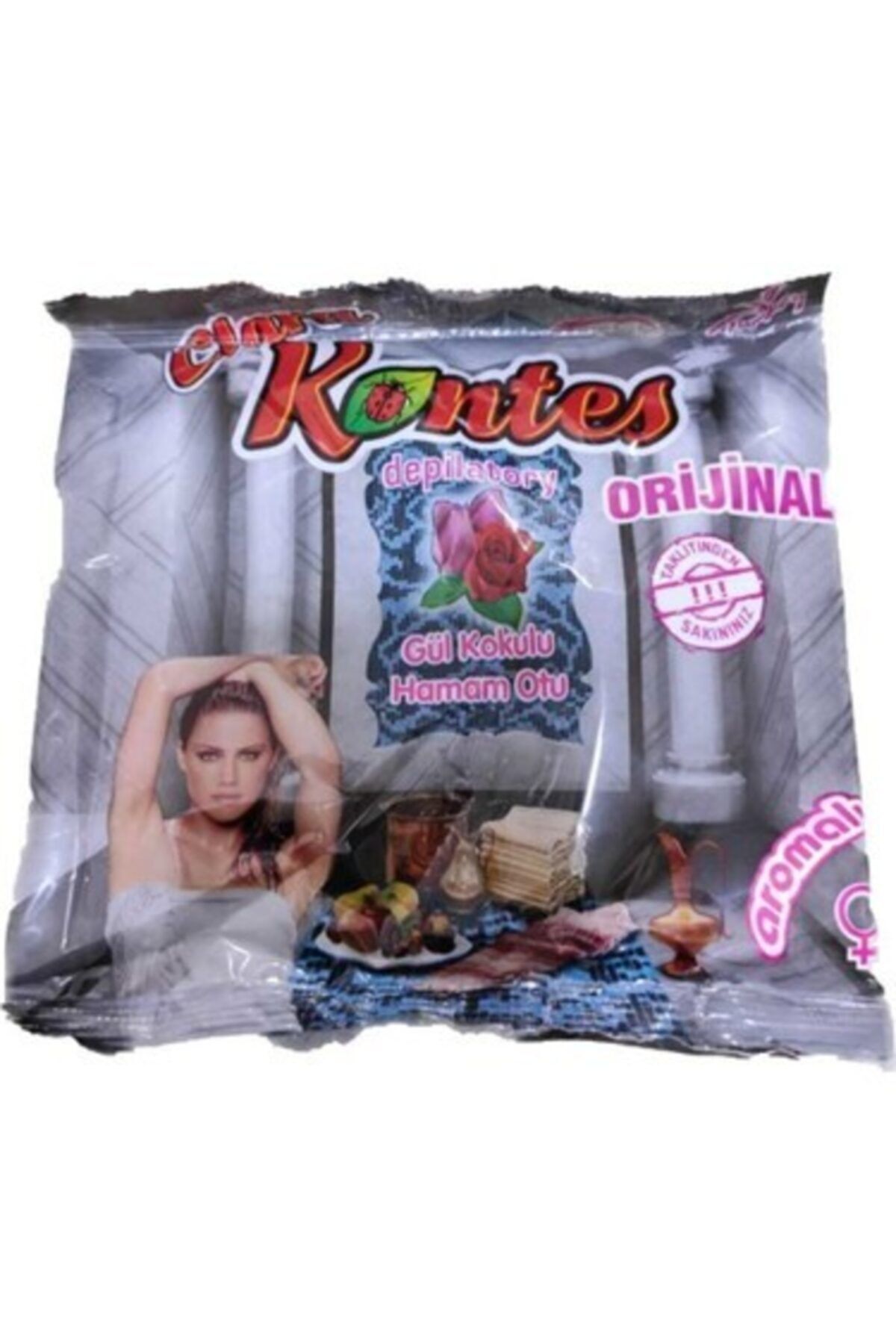 Kontes Clara Gül Kokulu Tüy Dökücü Toz