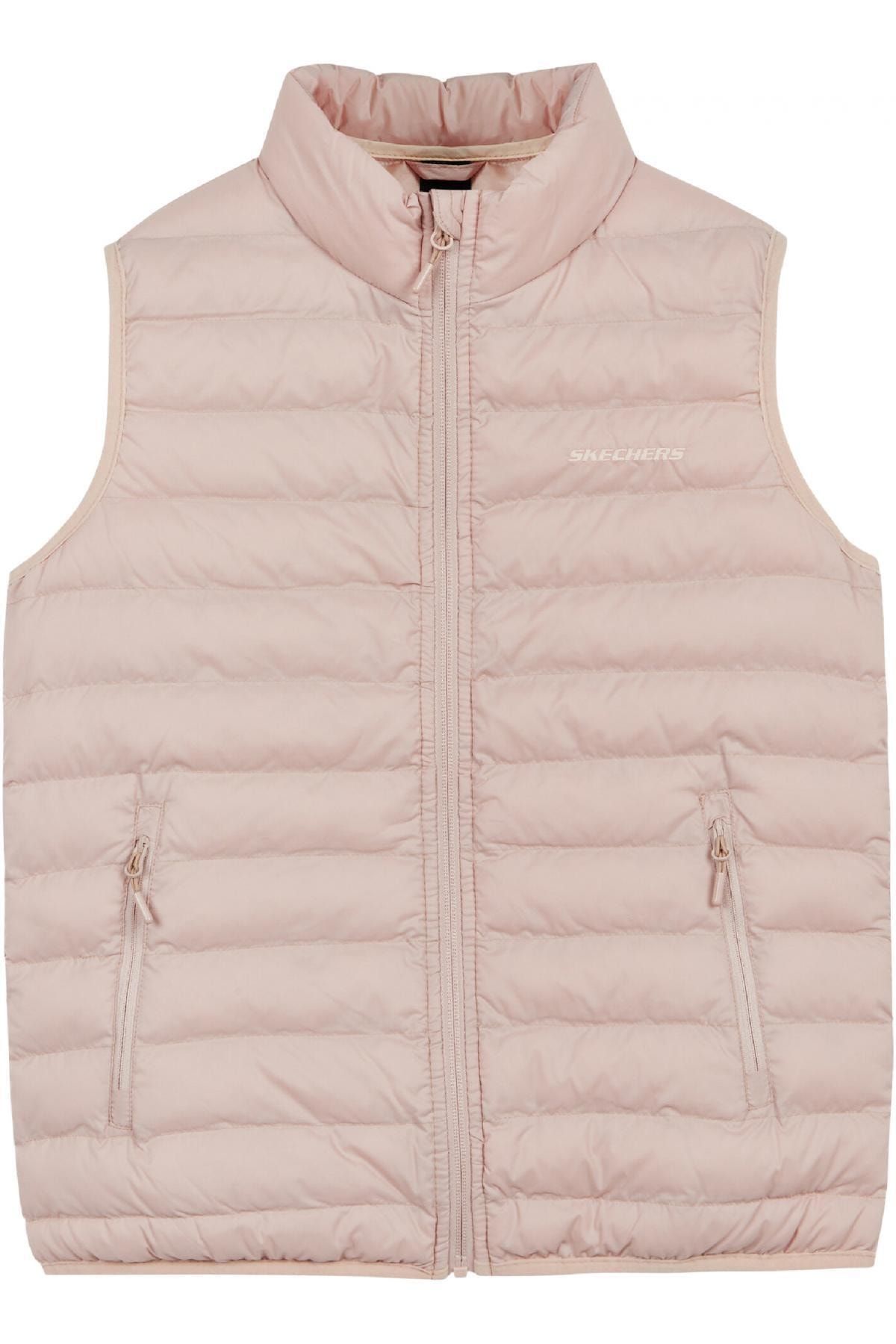 SKECHERS S212262 W Essential Vest Camel Kadın Ceket & Yelek