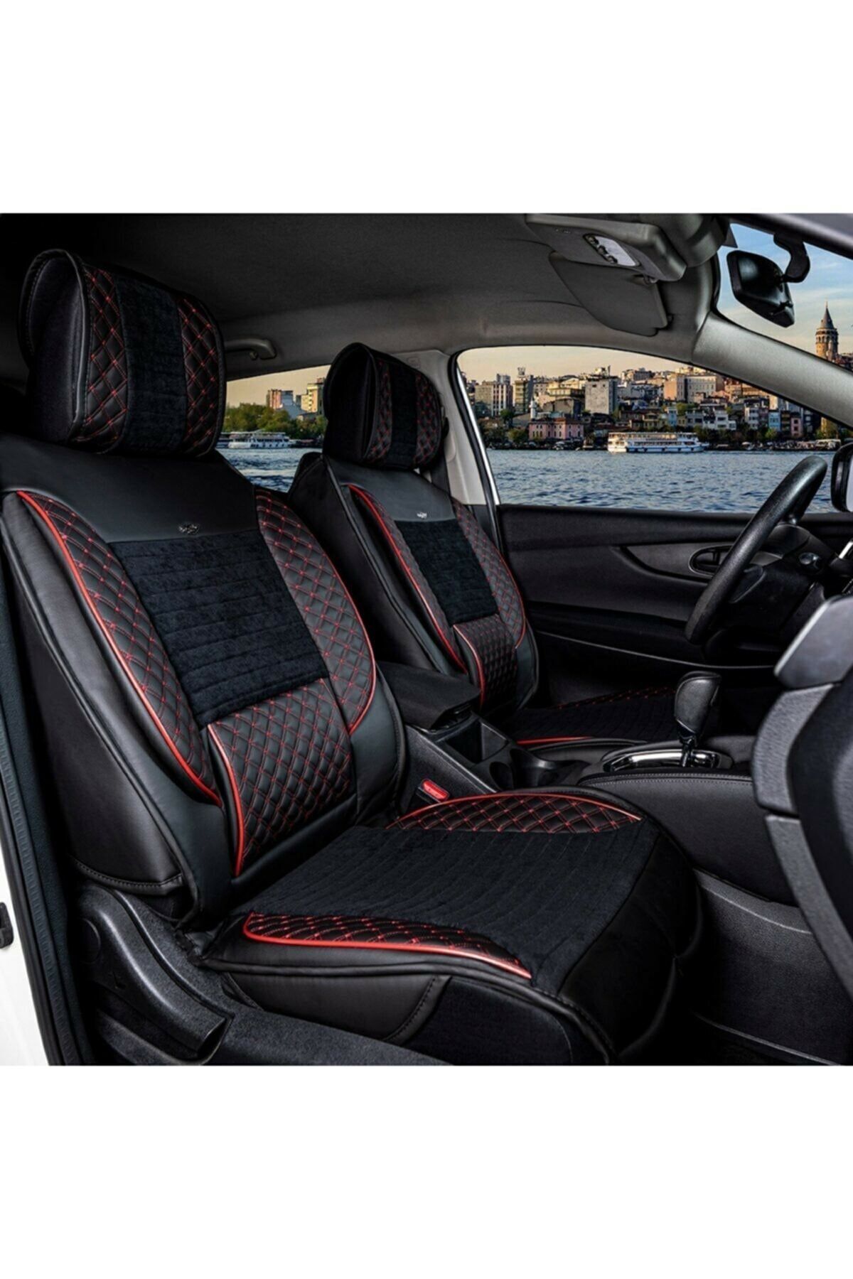 Stil Citroen Nemo Lüks Deri Oto Koltuk Kılıfı Ön/arka Set