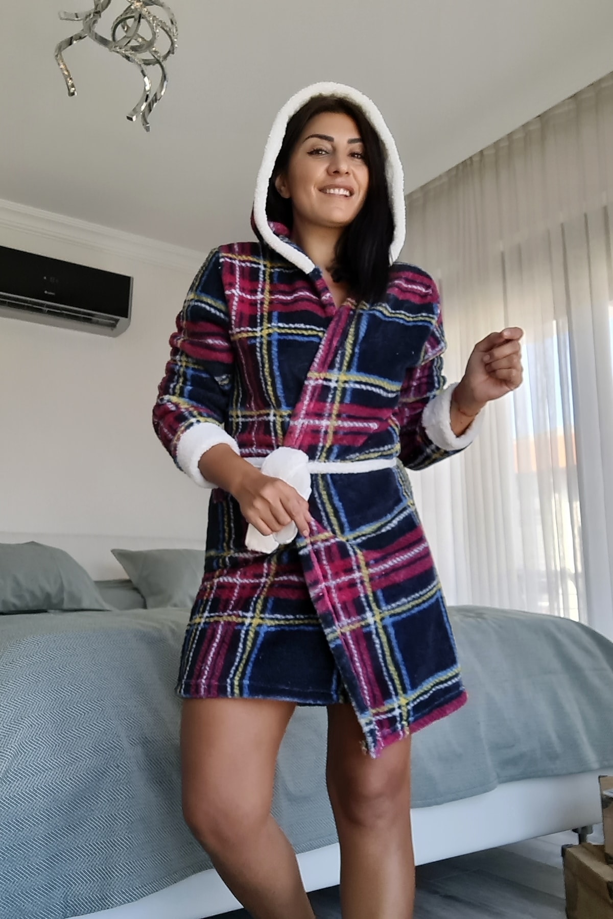 MJAMASS Lacivert Polar Sabahlık