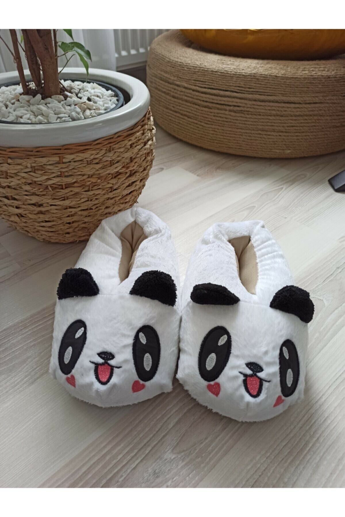 SACCIS Sevimli Peluş Panda Panduf