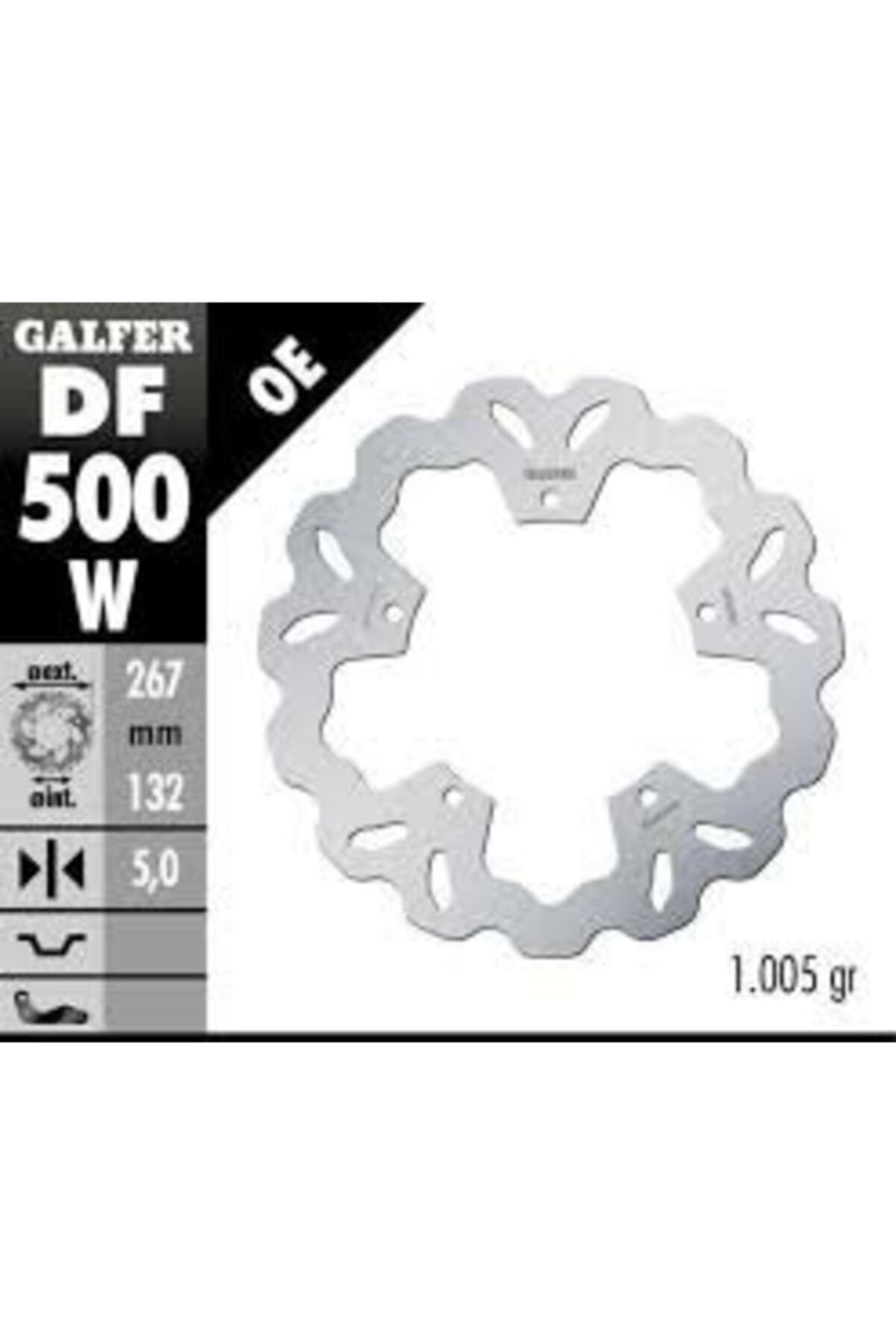 Galfer Yamaha Sp 400 04- Df500w Ön Disk