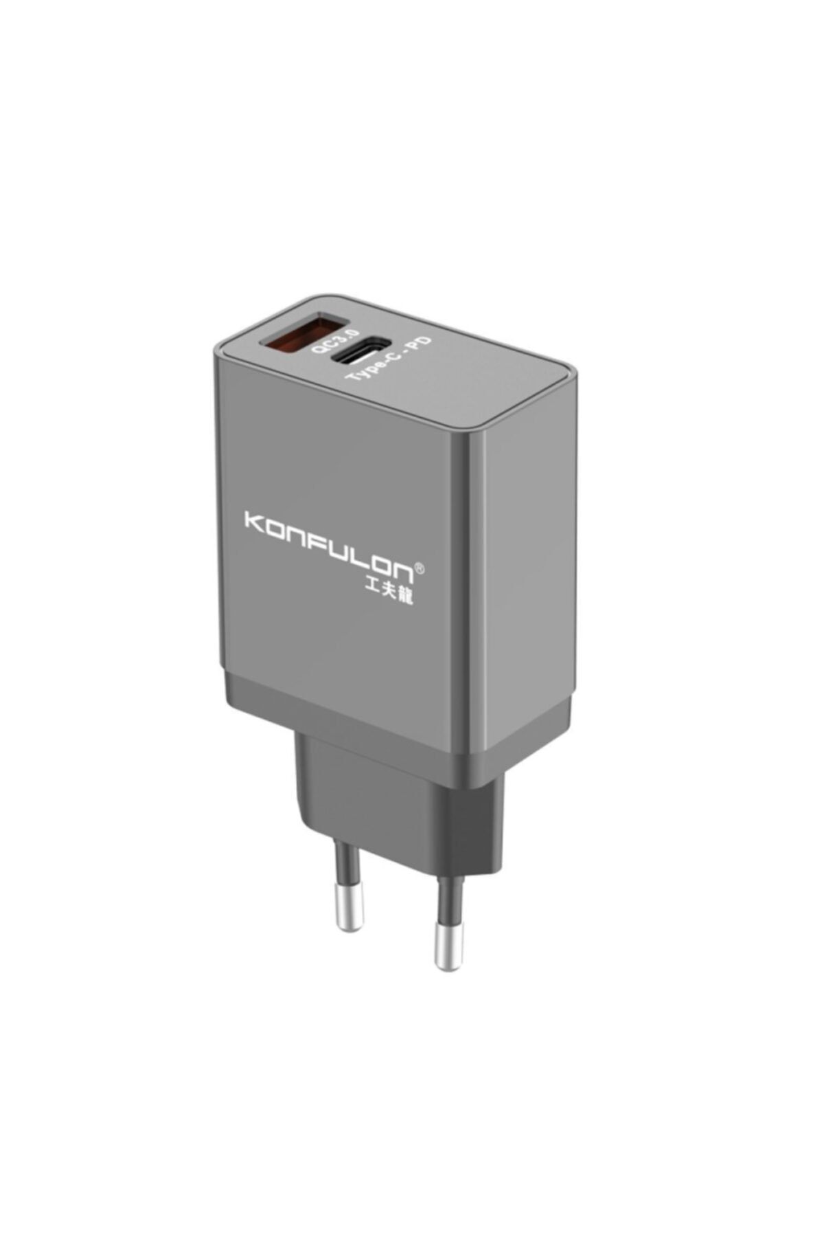 Apple Iphone 11 Pro Konfulon C59 Type-c + Usb Pd 20w Seyahat Hızlı Şarj Cihazı Adaptörü