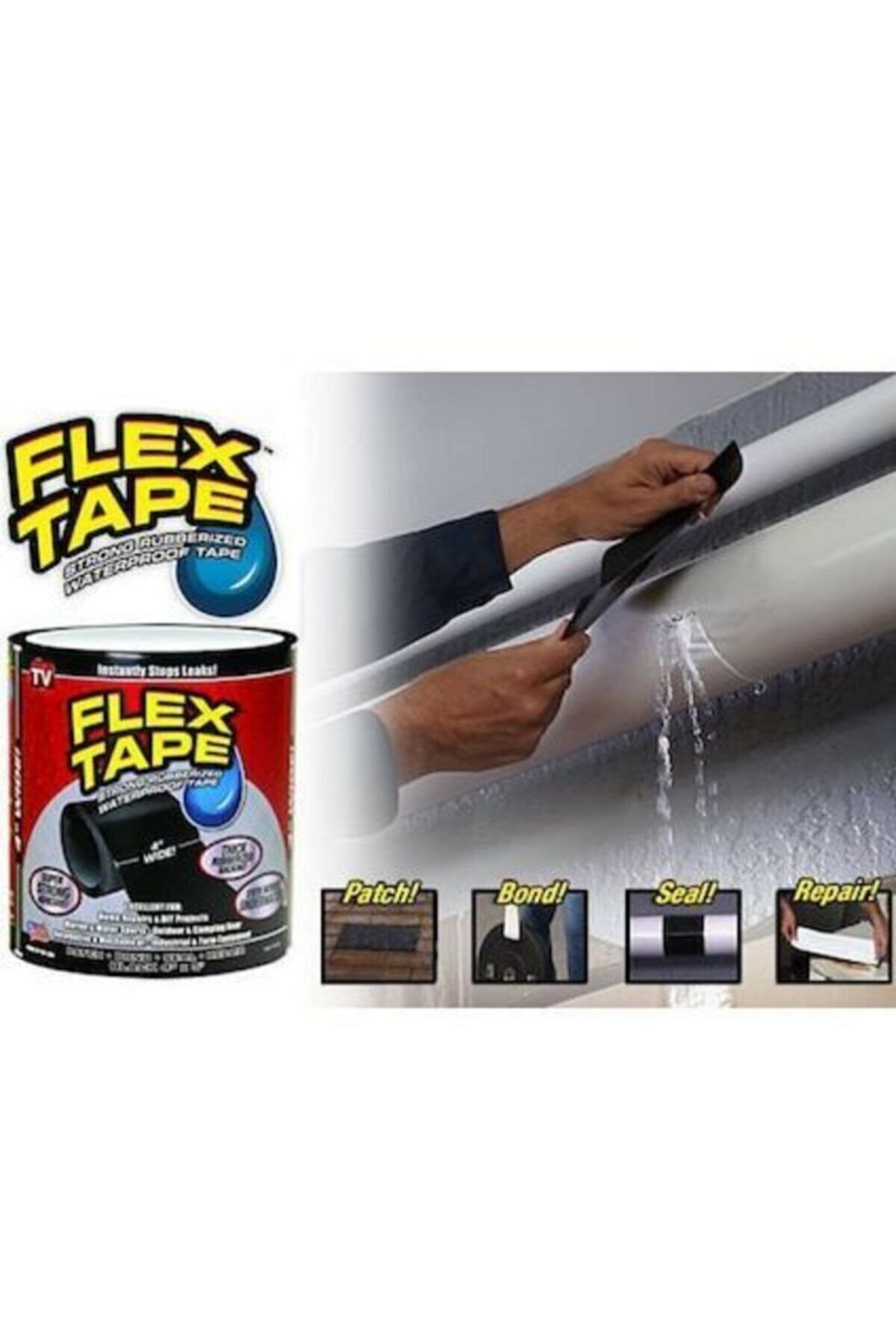 MAQYA Cosmetics Flex Tape Suya Dayanıklı Su Geçirmez Sızdırmaz Boru Tamir Bandı
