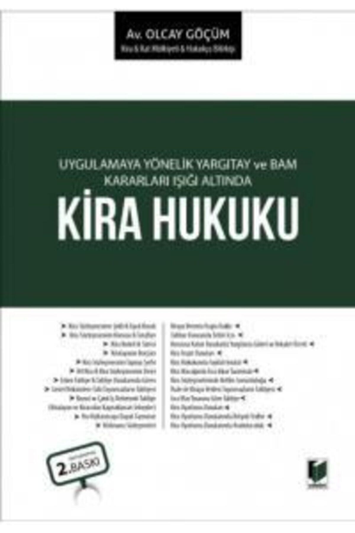 Adalet Yayınevi Kira Hukuku Olcay Göçüm