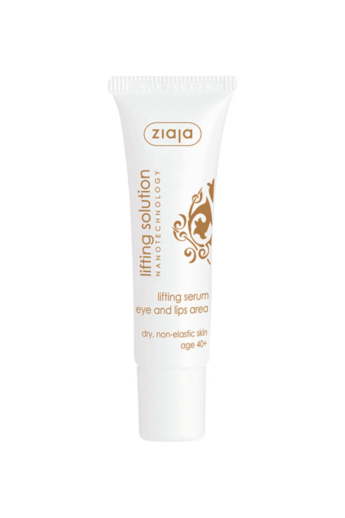 Ziaja Gerginleştirici Solüsyon Göz Ve Dudak Bölgesi Için Serum 40+ Yaş 30ml